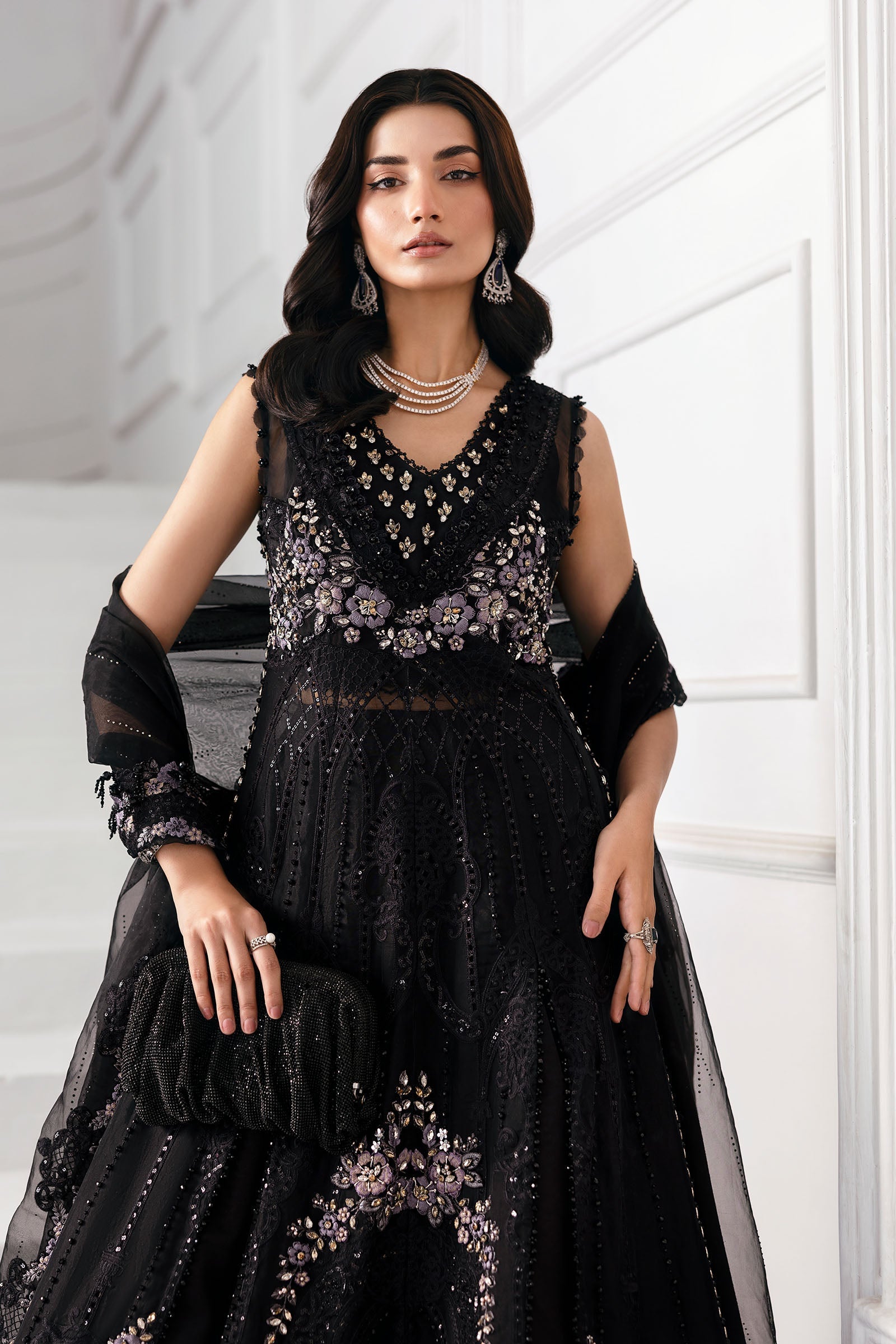 Maria B | Embroidered 2025 | BD-3004 - Official Maria B stockist in UK - Sakeena London