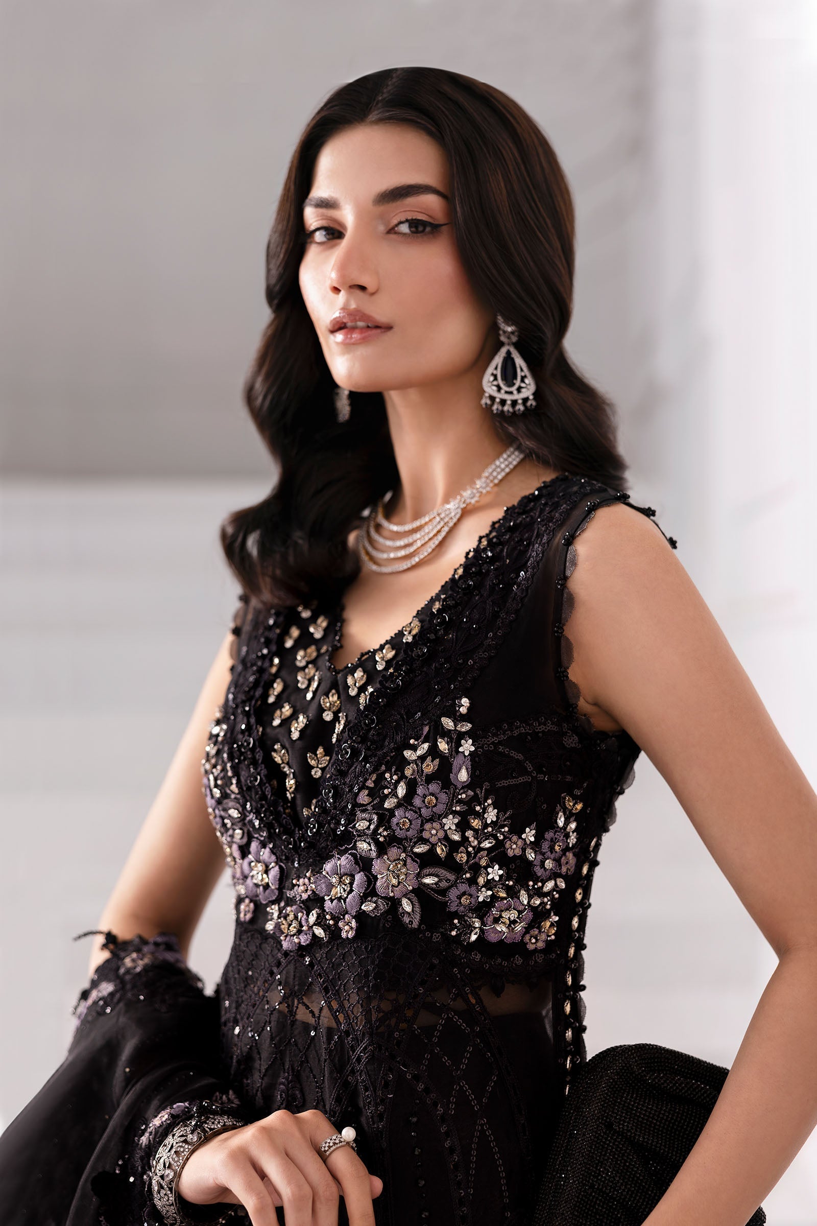 Maria B | Embroidered 2025 | BD-3004 - Official Maria B stockist in UK - Sakeena London