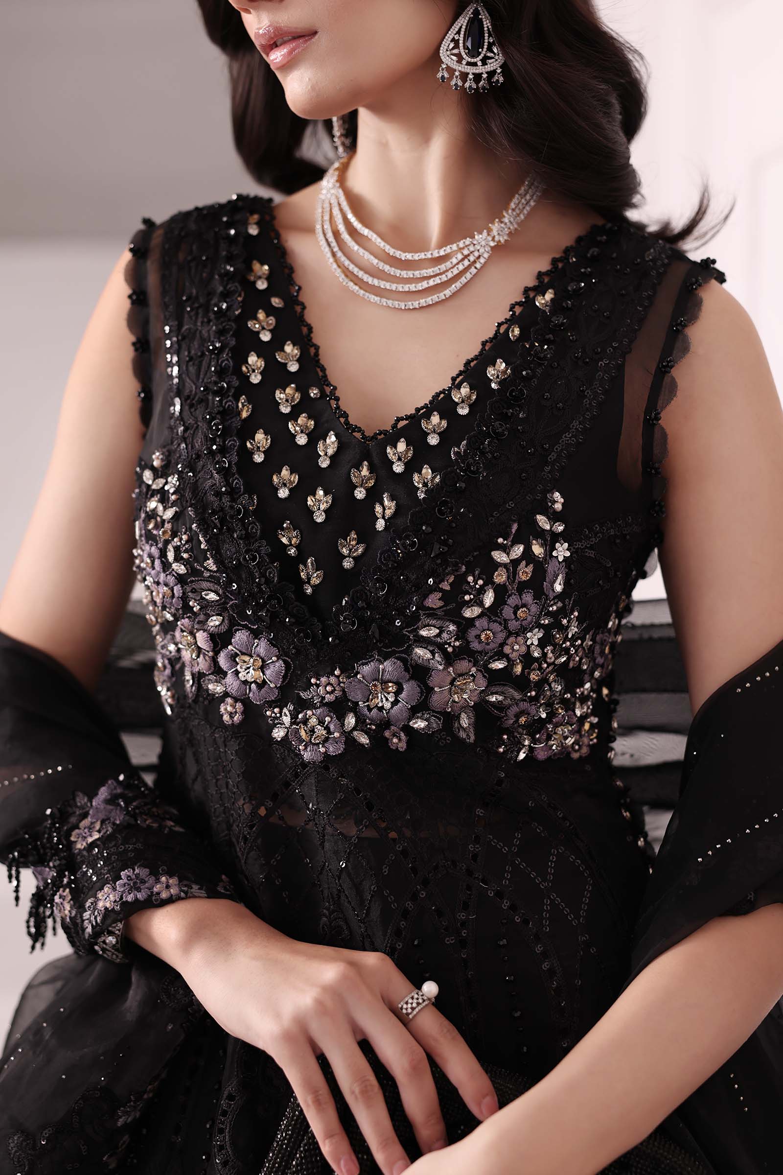 Maria B | Embroidered 2025 | BD-3004 - Official Maria B stockist in UK - Sakeena London
