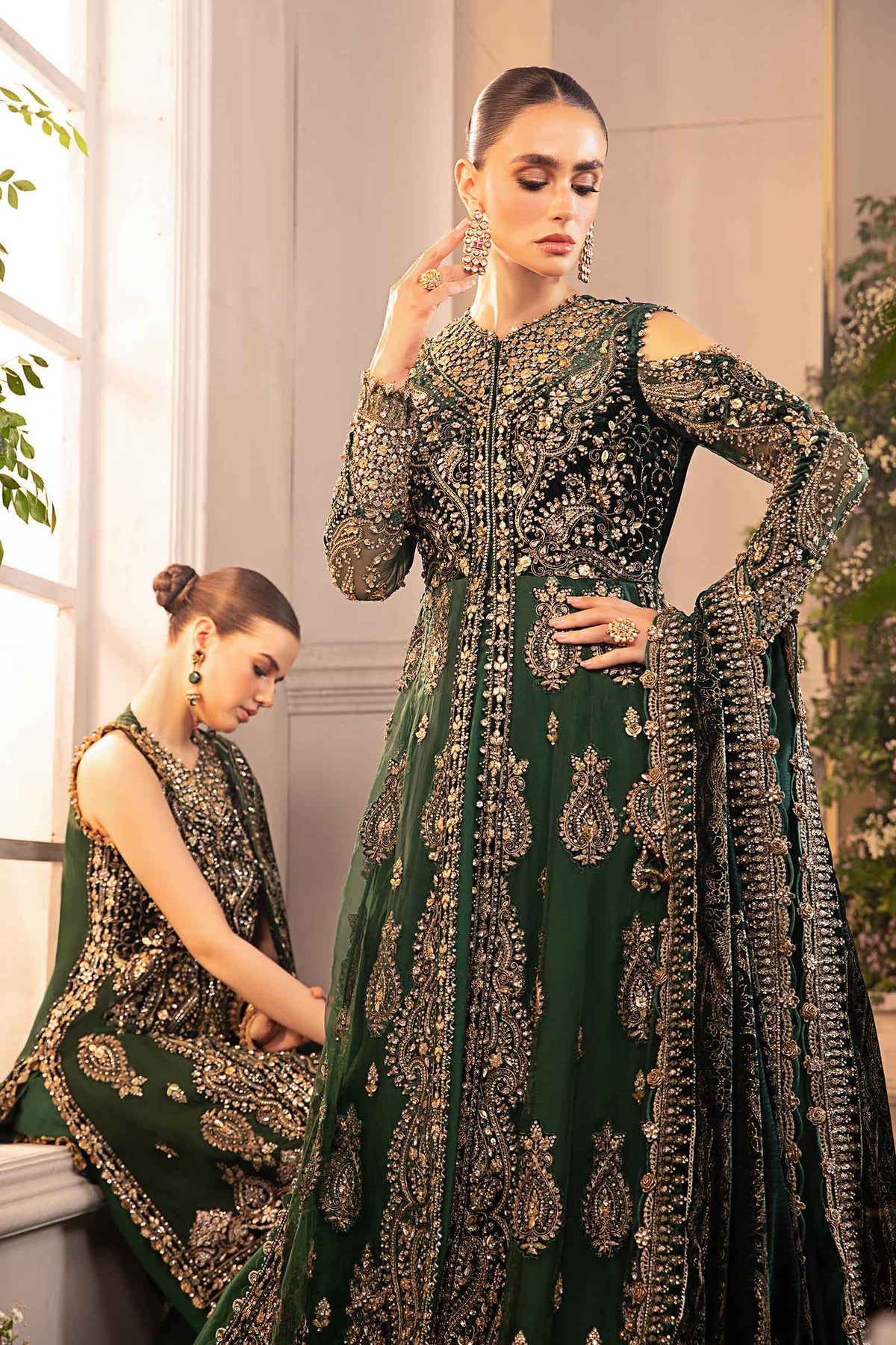 Maria B | Embroidered Formals 24 | Organza Suit | BD-2904 - Official Maria B stockist in UK - Sakeena London