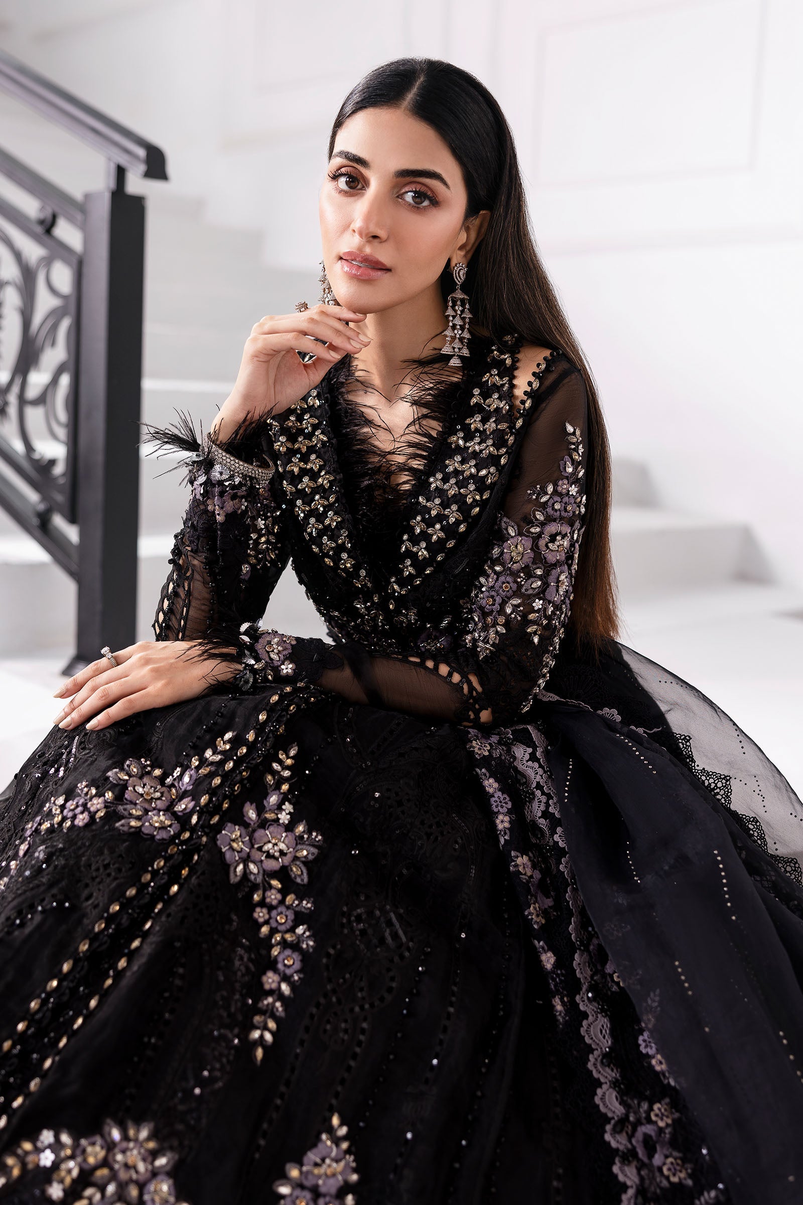 Maria B | Embroidered 2025 | BD-3004 - Official Maria B stockist in UK - Sakeena London