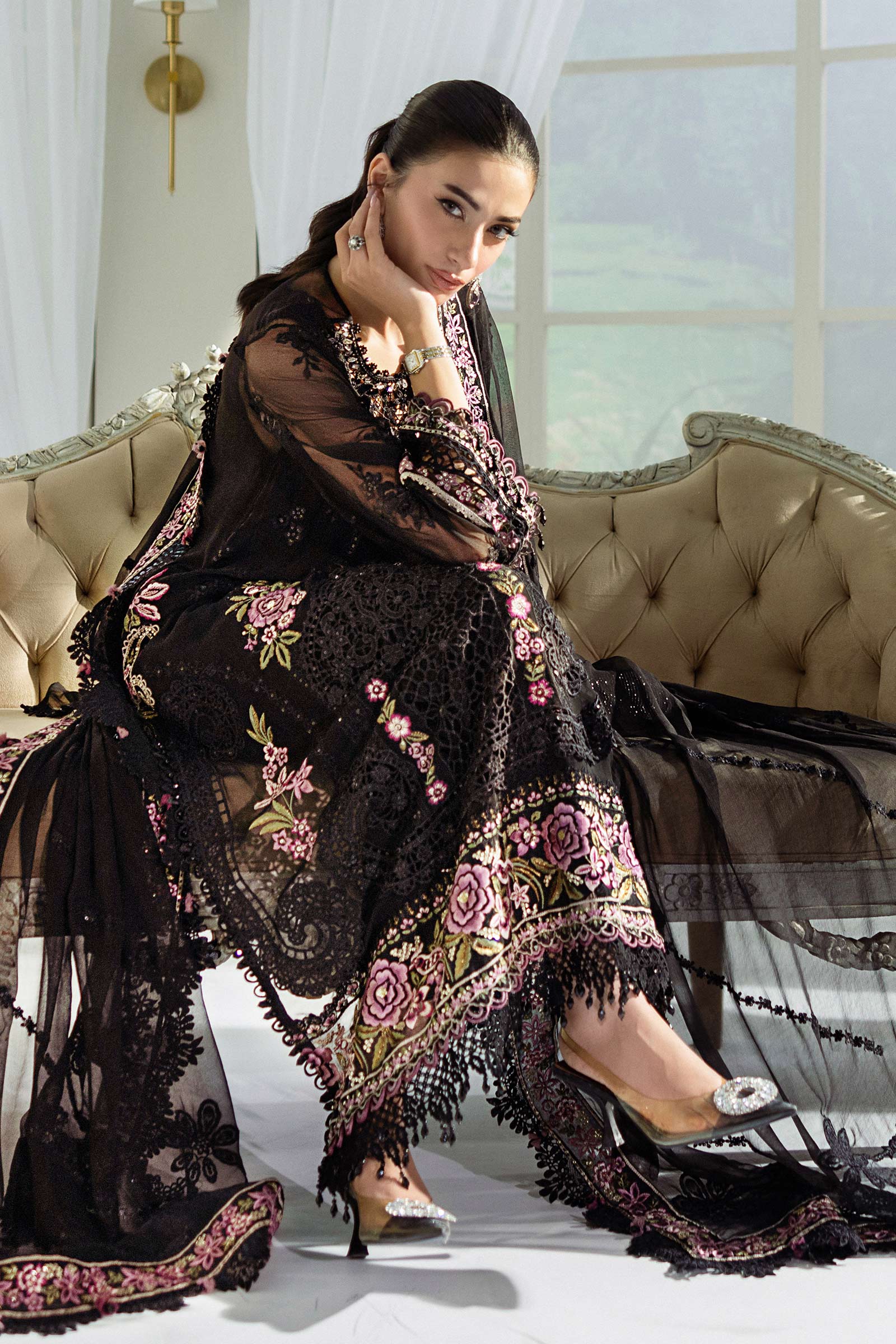 Maria B | Chiffon 25 | MPC-25-104 - Official Maria B stockist in UK - Sakeena London