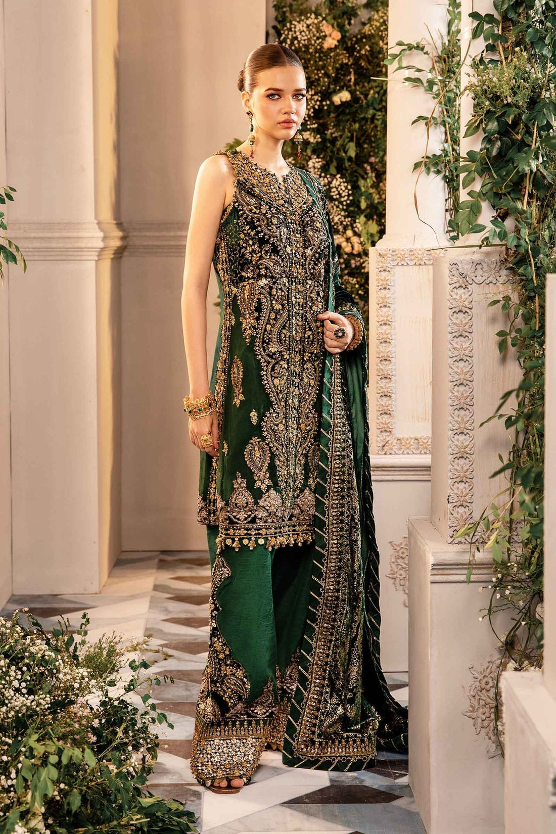 Maria B | Embroidered Formals 24 | Organza Suit | BD-2904 - Official Maria B stockist in UK - Sakeena London
