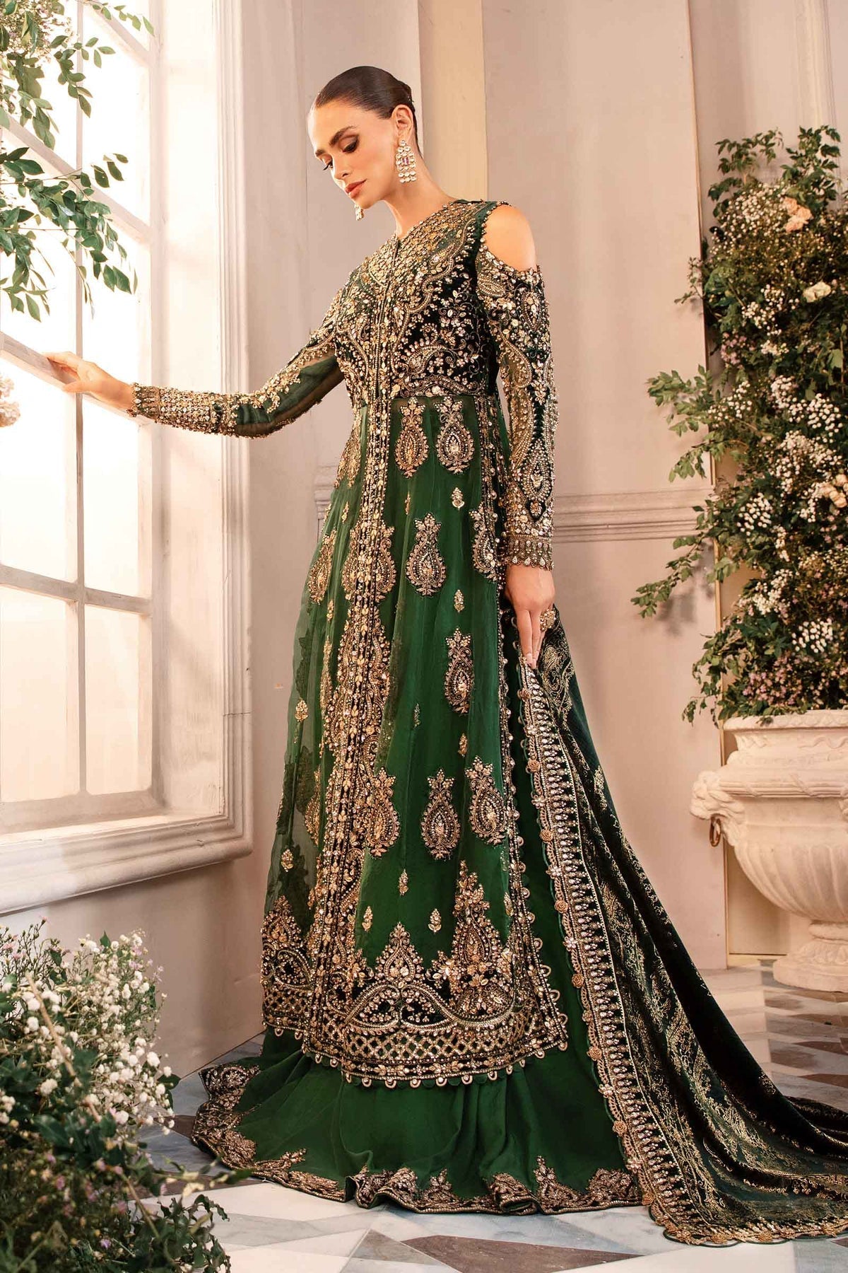 Maria B | Embroidered Formals 24 | Organza Suit | BD-2904 - Official Maria B stockist in UK - Sakeena London