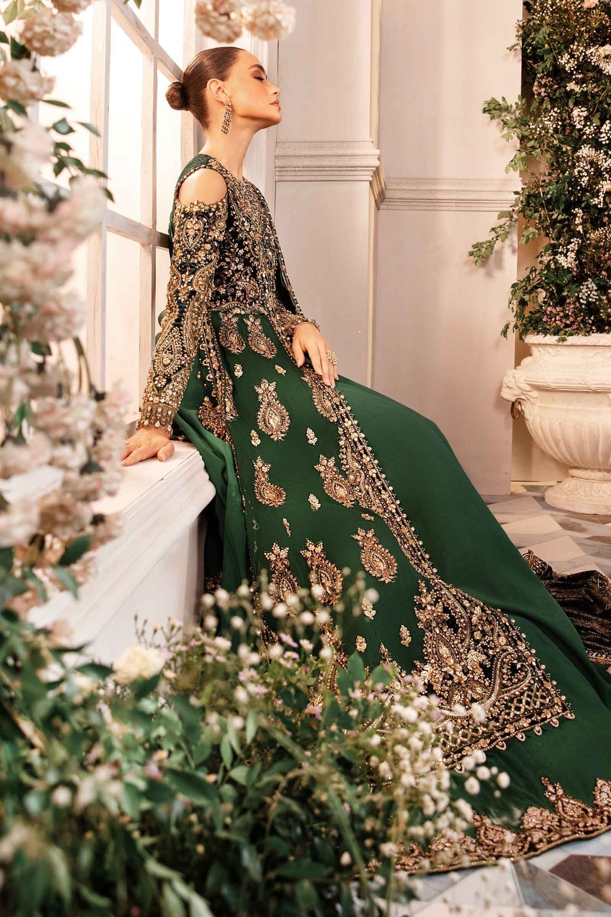 Maria B | Embroidered Formals 24 | Organza Suit | BD-2904 - Official Maria B stockist in UK - Sakeena London
