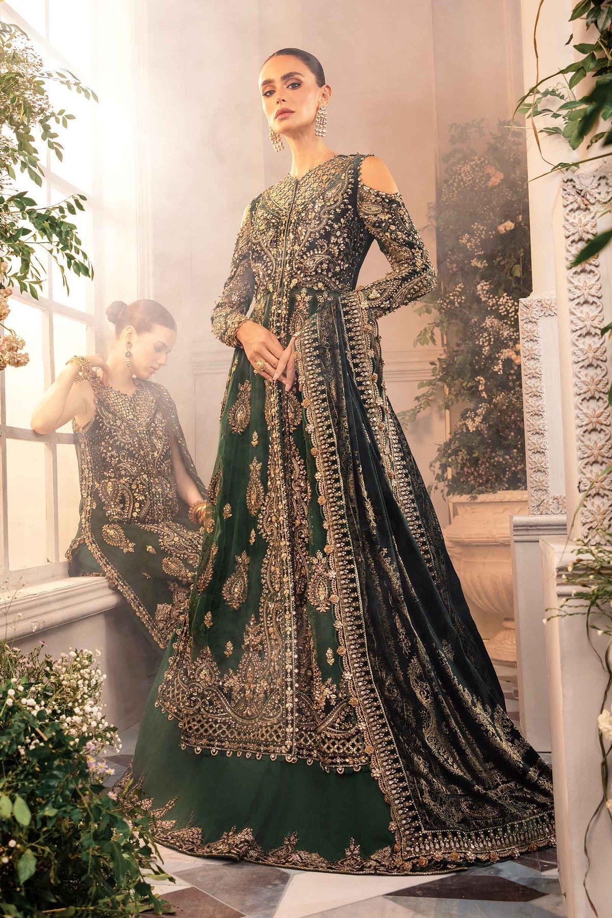 Maria B | Embroidered Formals 24 | Organza Suit | BD-2904 - Official Maria B stockist in UK - Sakeena London