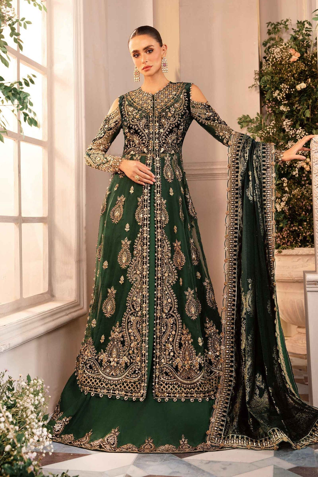 Maria B | Embroidered Formals 24 | Organza Suit | BD-2904 - Official Maria B stockist in UK - Sakeena London