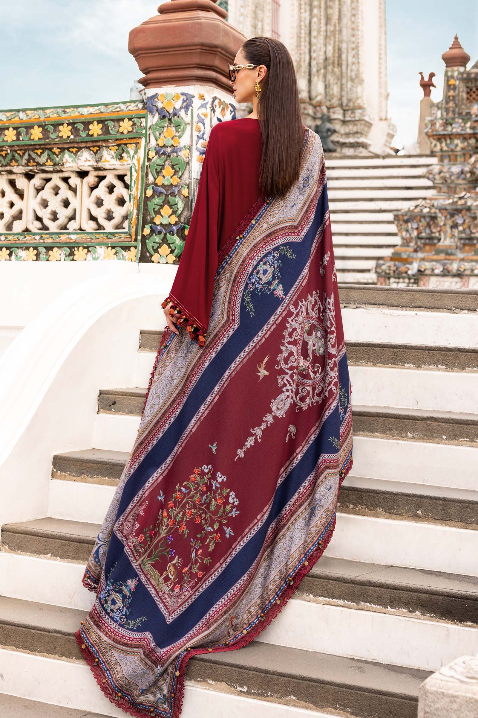 Maria B | M Prints Winter 25 | MPT-2805-A - Official Maria B stockist in UK - Sakeena London