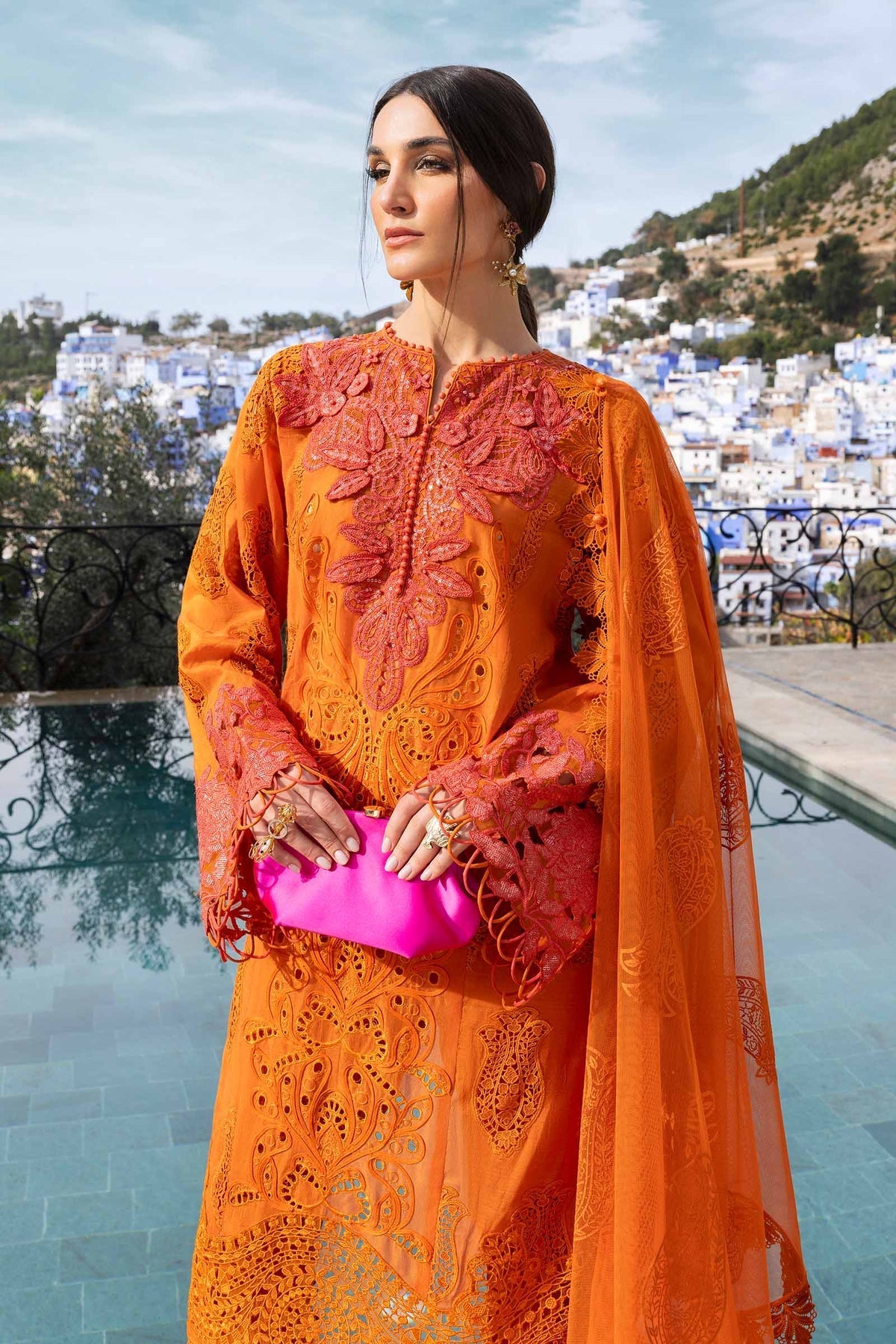 Maria B | Luxury Lawn 25 | D-2505-B - Official Maria B stockist in UK - Sakeena London