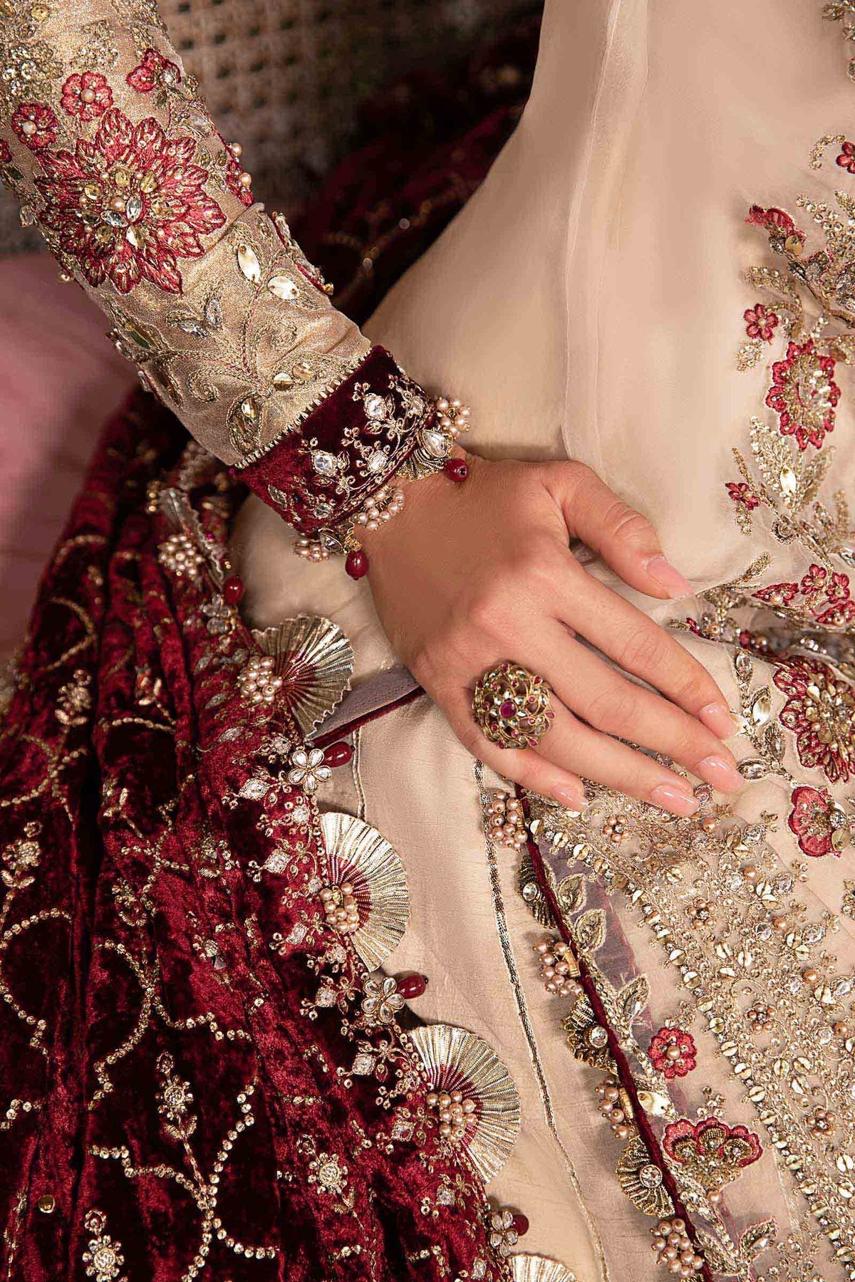 Maria B | Embroidered Formals 24 | Organza Suit | BD-2905 - Official Maria B stockist in UK - Sakeena London