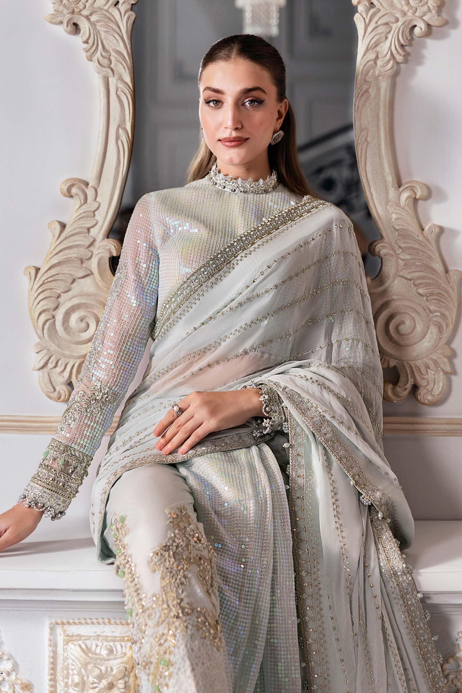 Maria B | Embroidered 2025 | BD-3005 - Official Maria B stockist in UK - Sakeena London