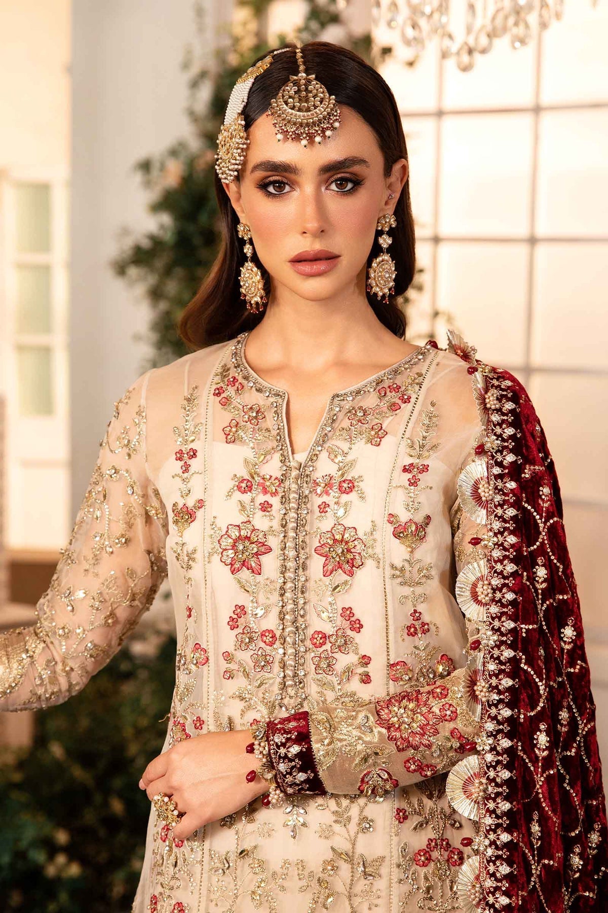 Maria B | Embroidered Formals 24 | Organza Suit | BD-2905 - Official Maria B stockist in UK - Sakeena London