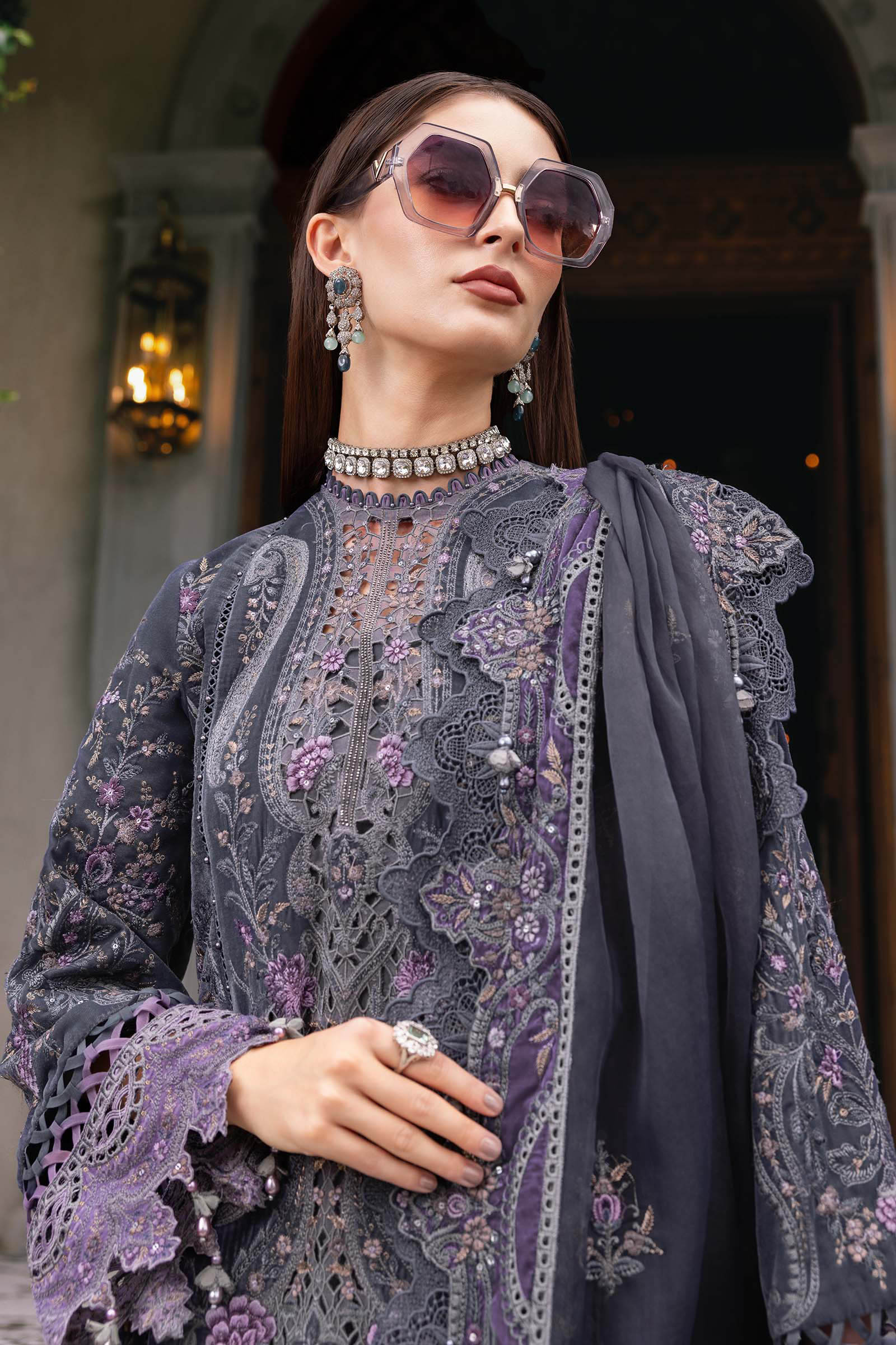 Maria B | Winter Luxe 25 | WL-1305 - Official Maria B stockist in UK - Sakeena London