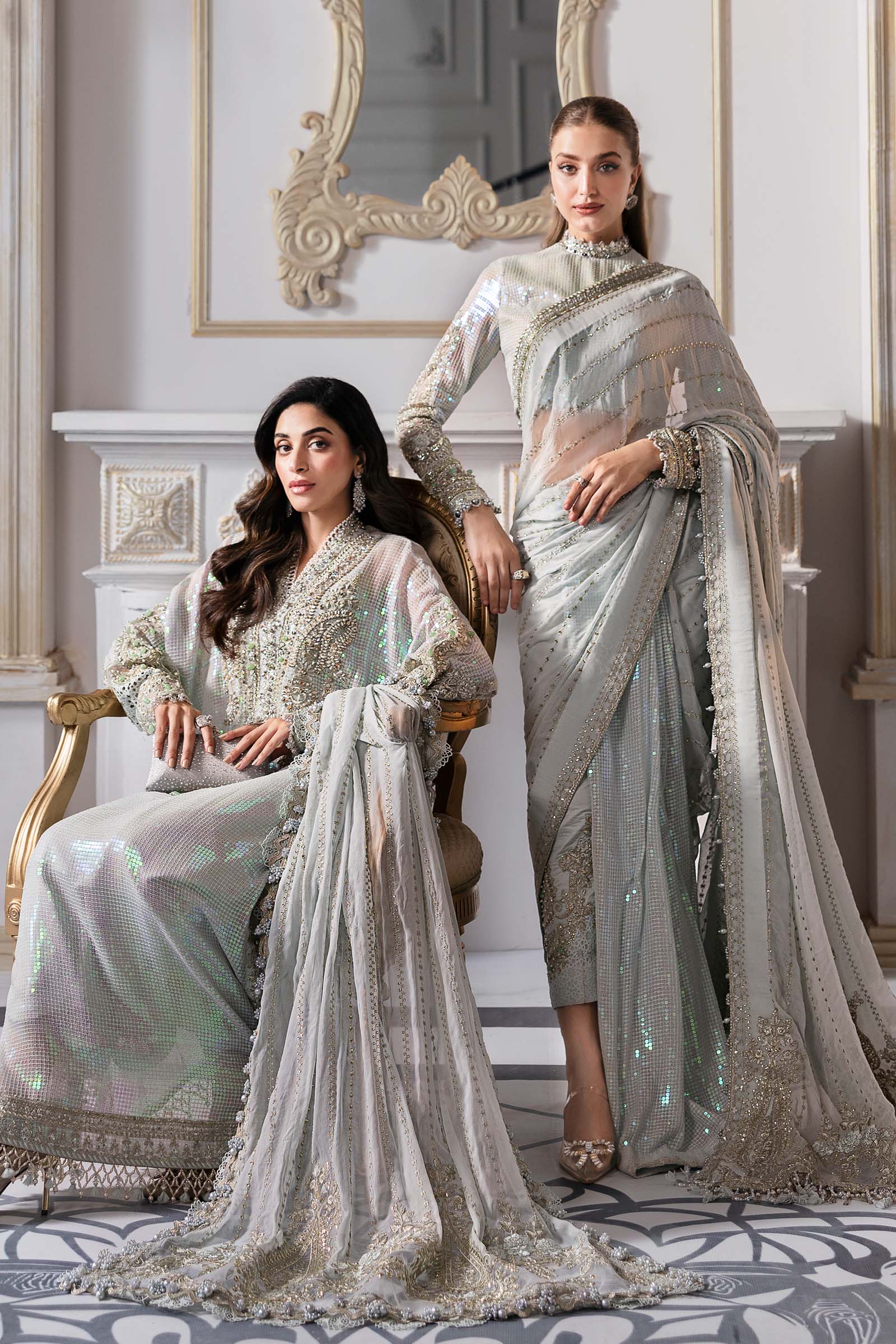 Maria B | Embroidered 2025 | BD-3005 - Official Maria B stockist in UK - Sakeena London