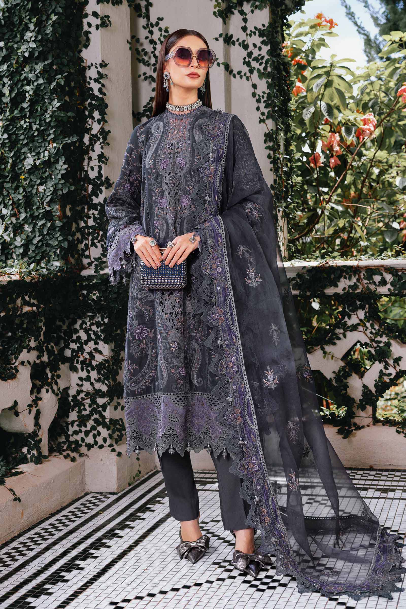 Maria B | Winter Luxe 25 | WL-1305 - Official Maria B stockist in UK - Sakeena London