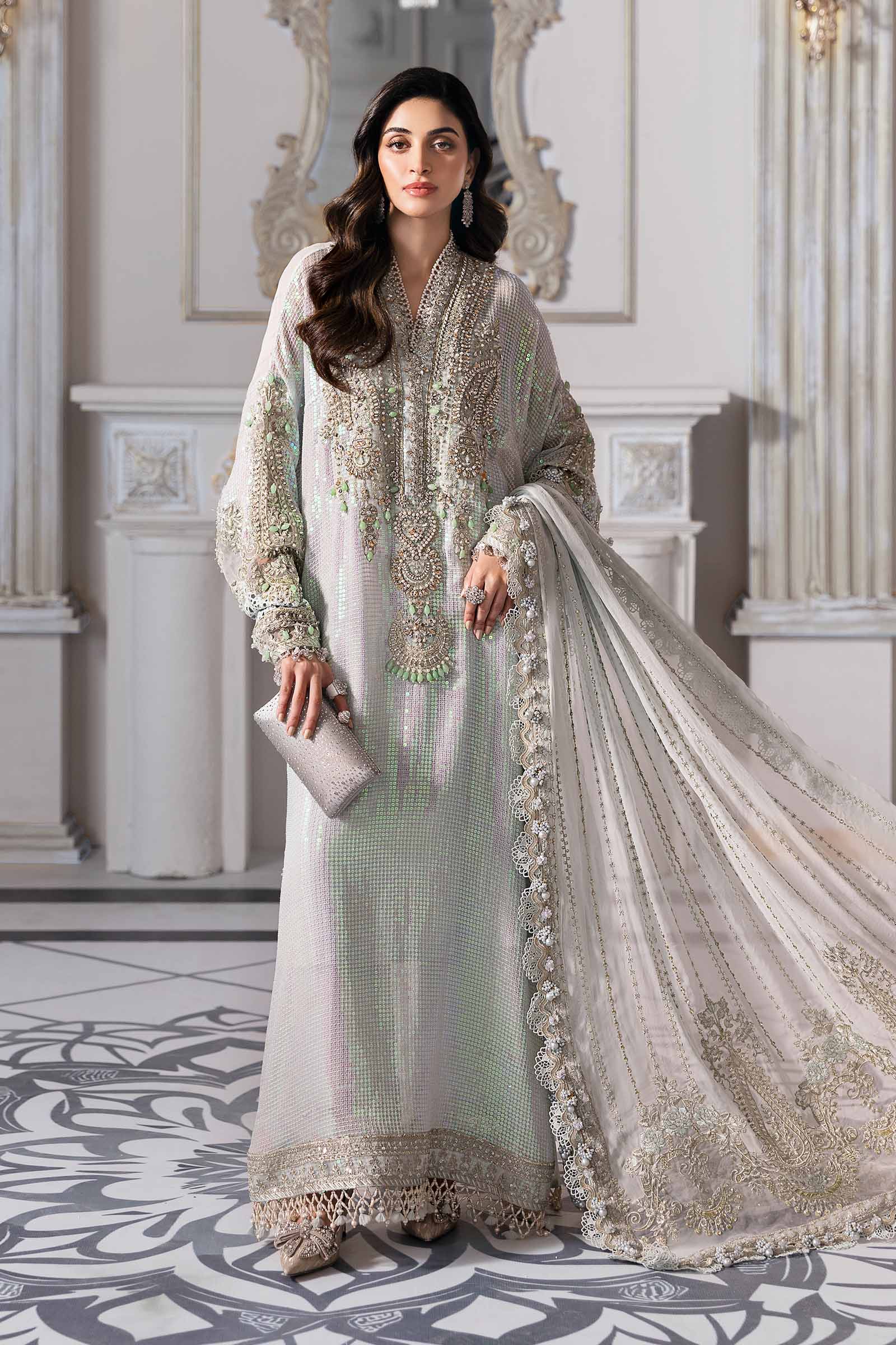 Maria B | Embroidered 2025 | BD-3005 - Official Maria B stockist in UK - Sakeena London