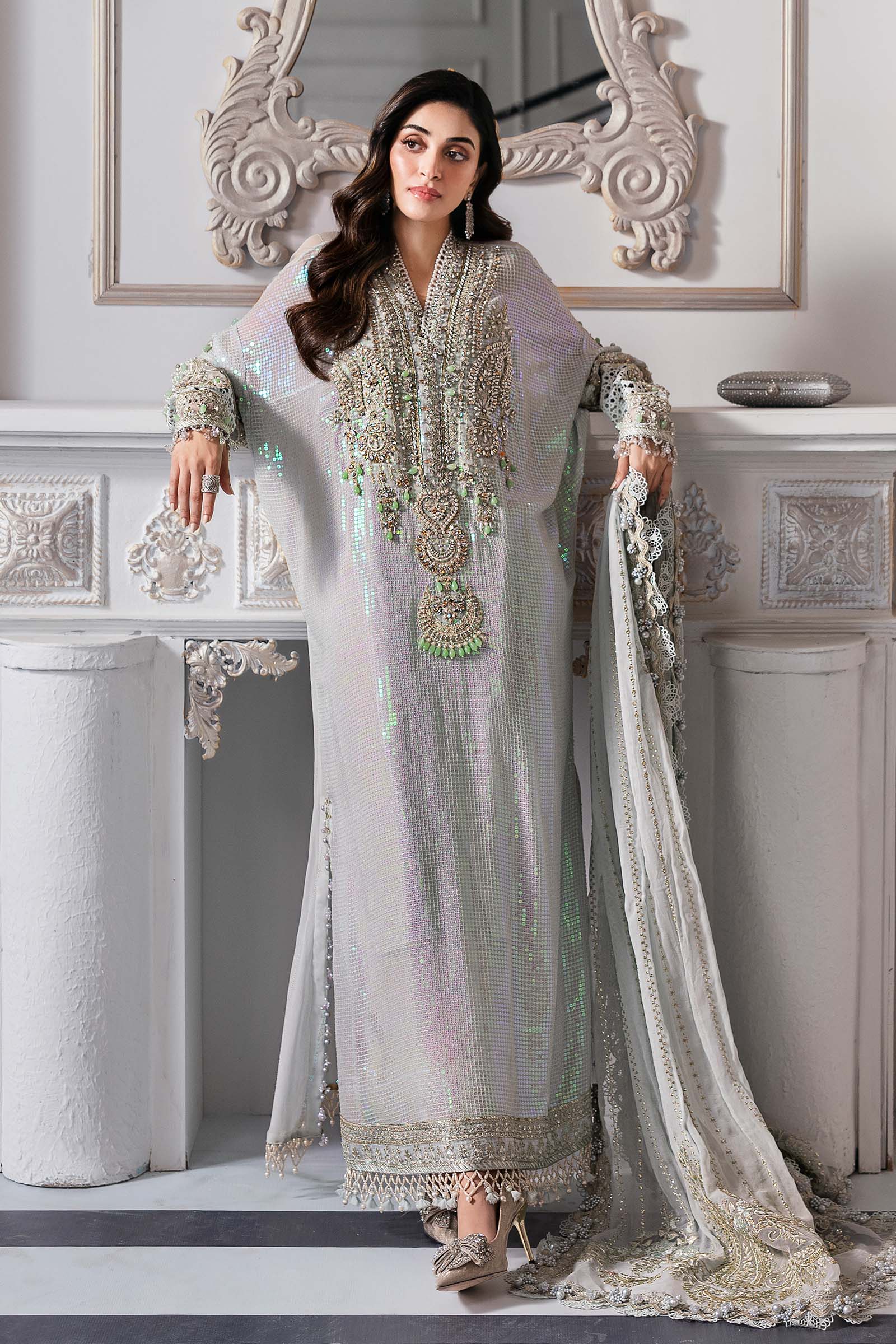 Maria B | Embroidered 2025 | BD-3005 - Official Maria B stockist in UK - Sakeena London