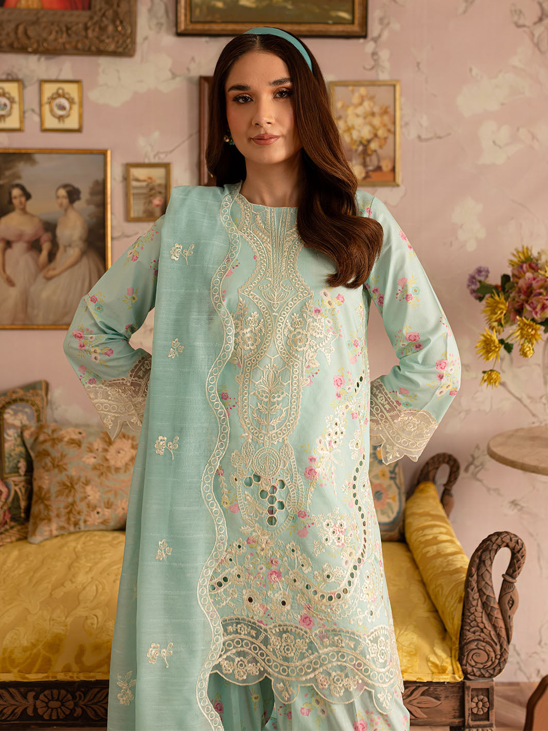 Mahnur | Leila Printkari Edit 25 | LP - 05 - Official Mahnur stockist in UK - Sakeena London