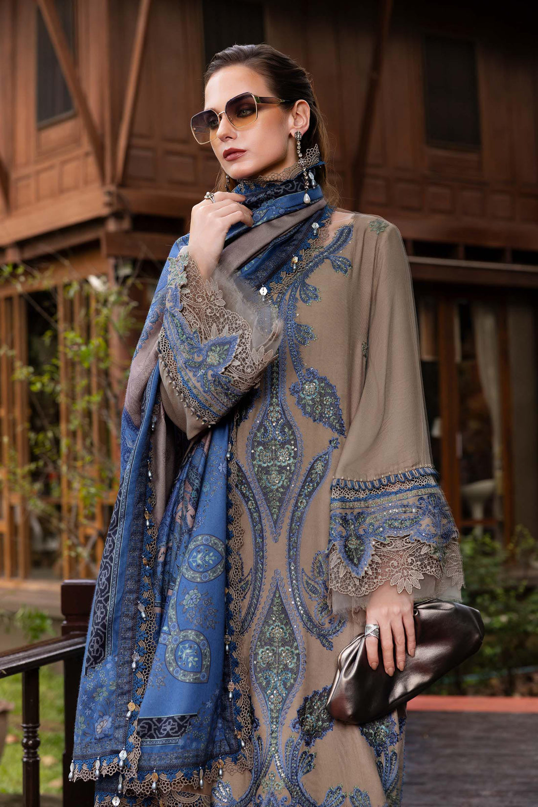 Maria B | M Prints Winter 25 | MPT-2806-A - Official Maria B stockist in UK - Sakeena London