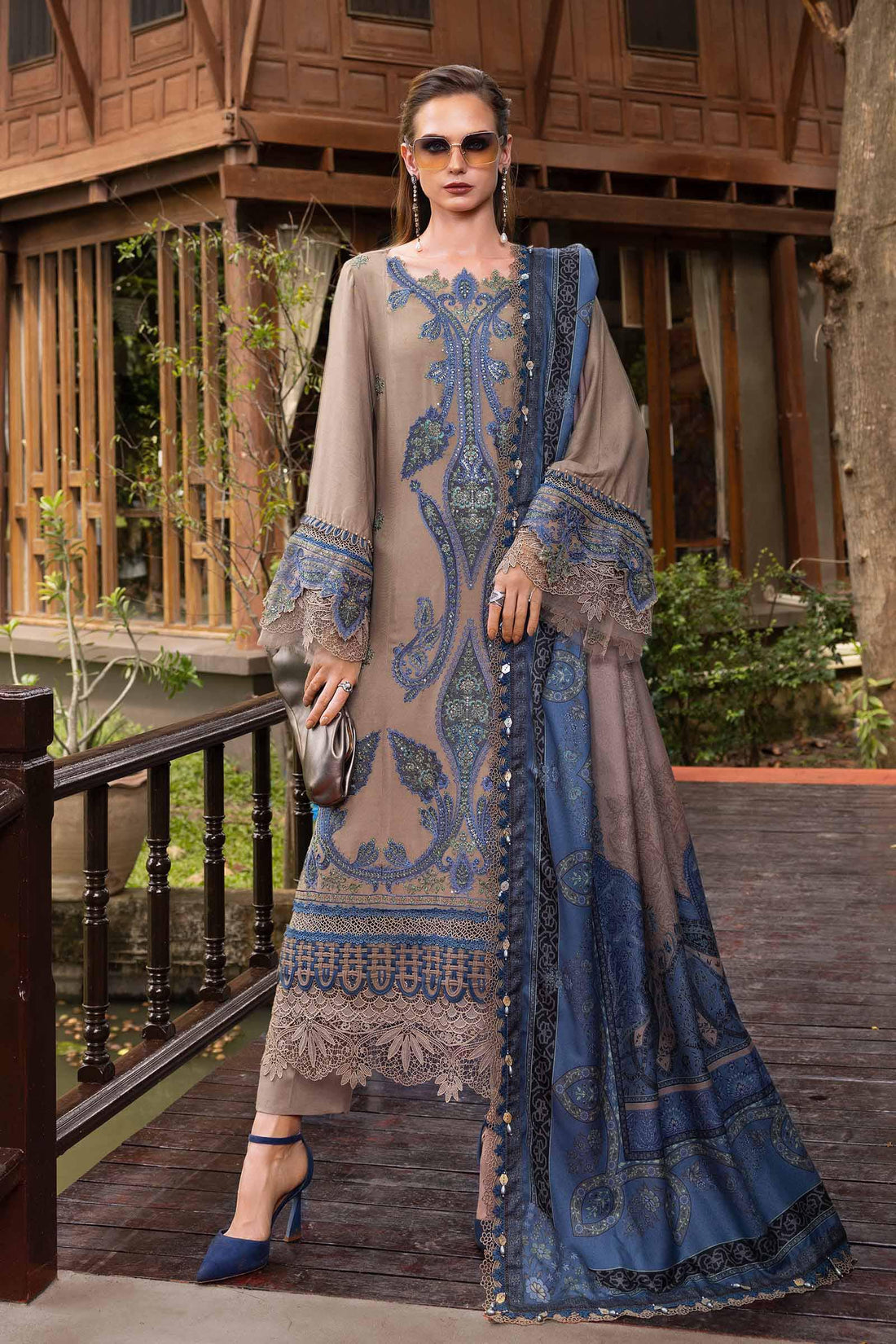 Maria B | M Prints Winter 25 | MPT-2806-A - Official Maria B stockist in UK - Sakeena London