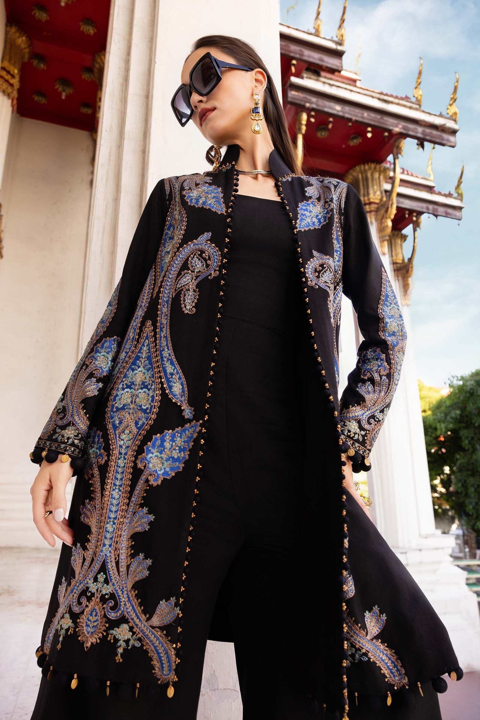Prints Winter 25 |MPT-2806-B - Official Maria B stockist in UK - Sakeena London