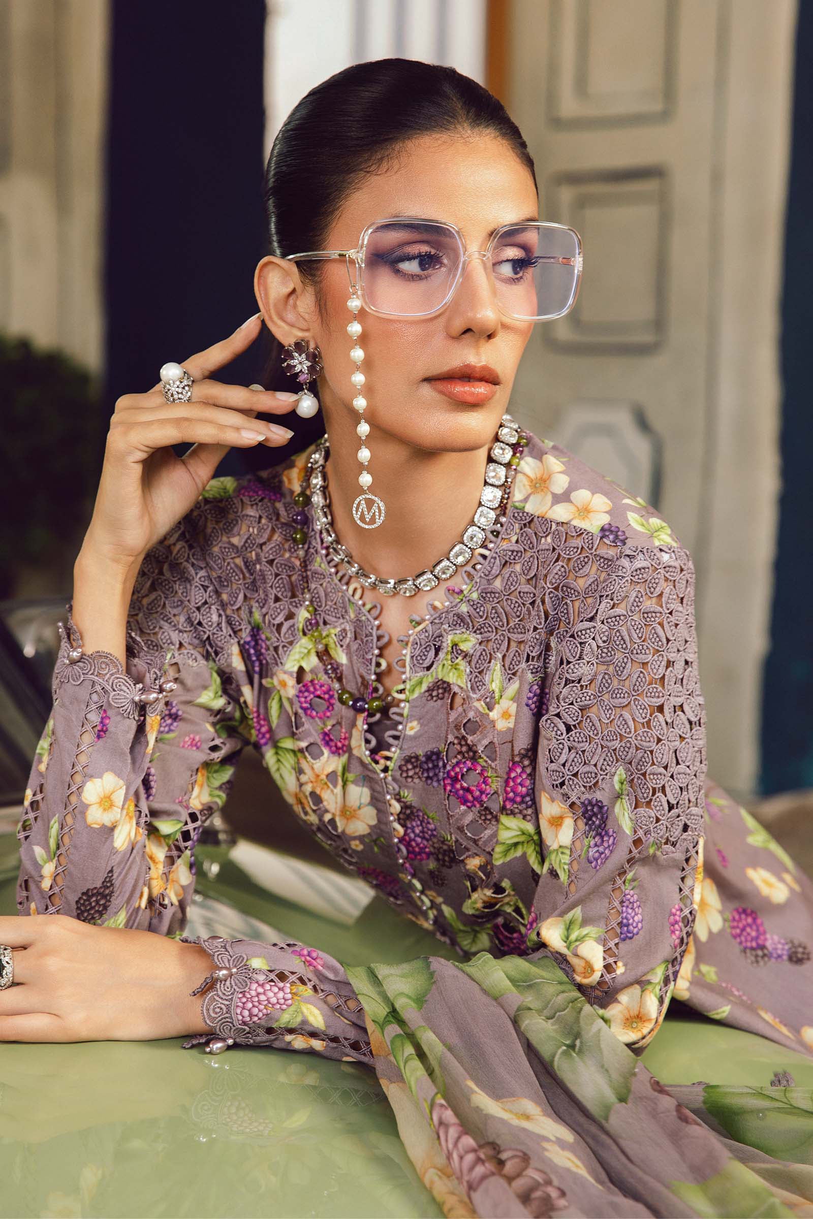 Maria B | M Prints Winter 25 | MPT-2706-B - Official Maria B stockist in UK - Sakeena London