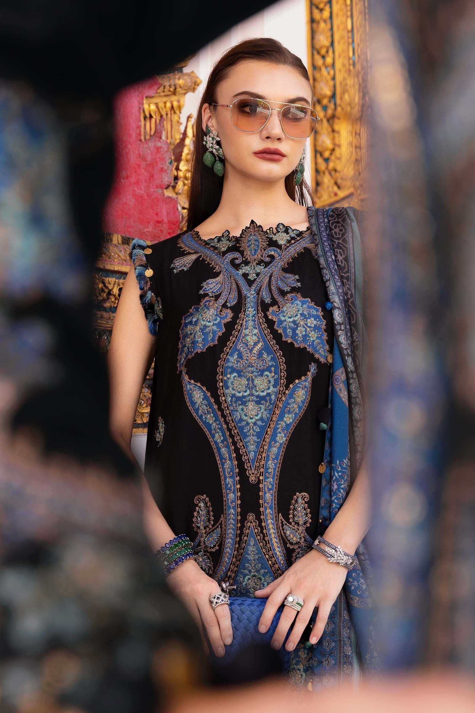 Prints Winter 25 |MPT-2806-B - Official Maria B stockist in UK - Sakeena London