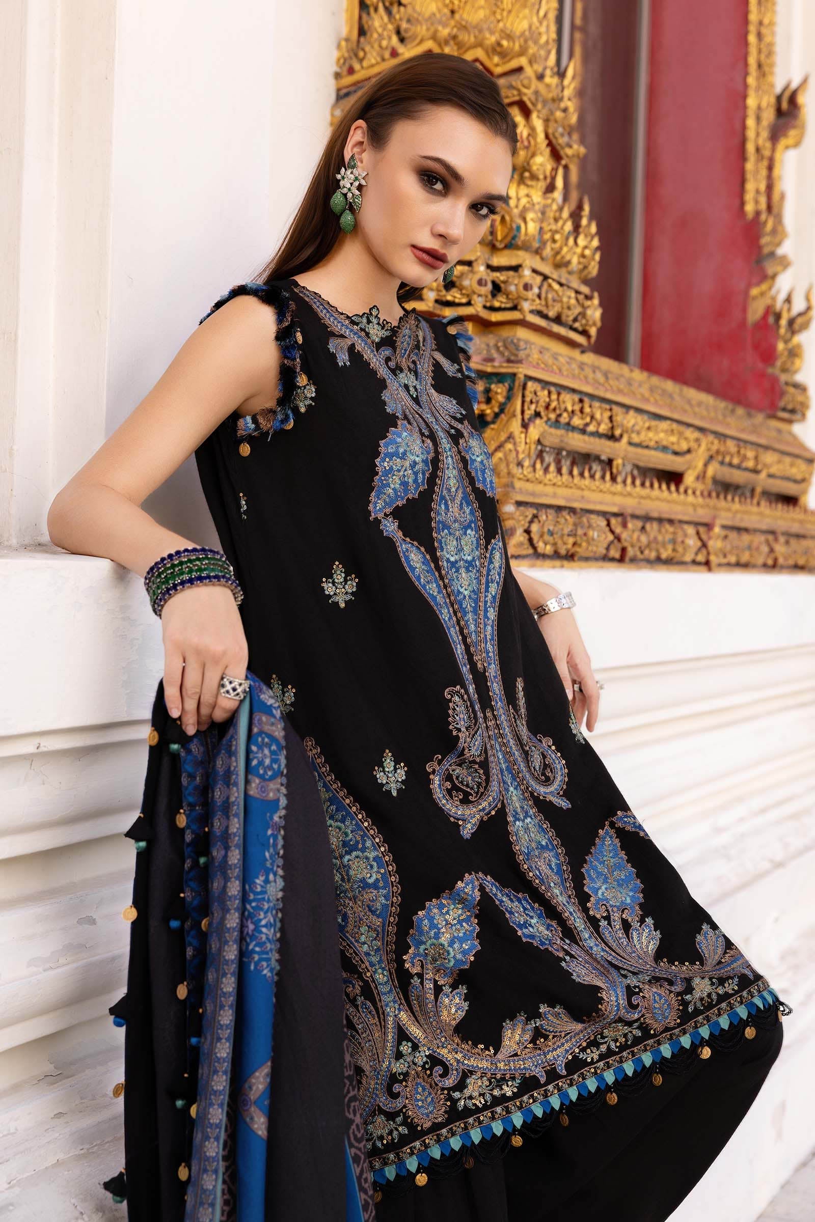 Prints Winter 25 |MPT-2806-B - Official Maria B stockist in UK - Sakeena London