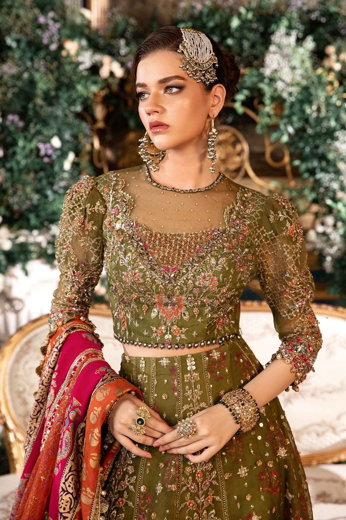 Maria B | Embroidered Formals 24 | Organza Suit | BD-2906 - Official Maria B stockist in UK - Sakeena London