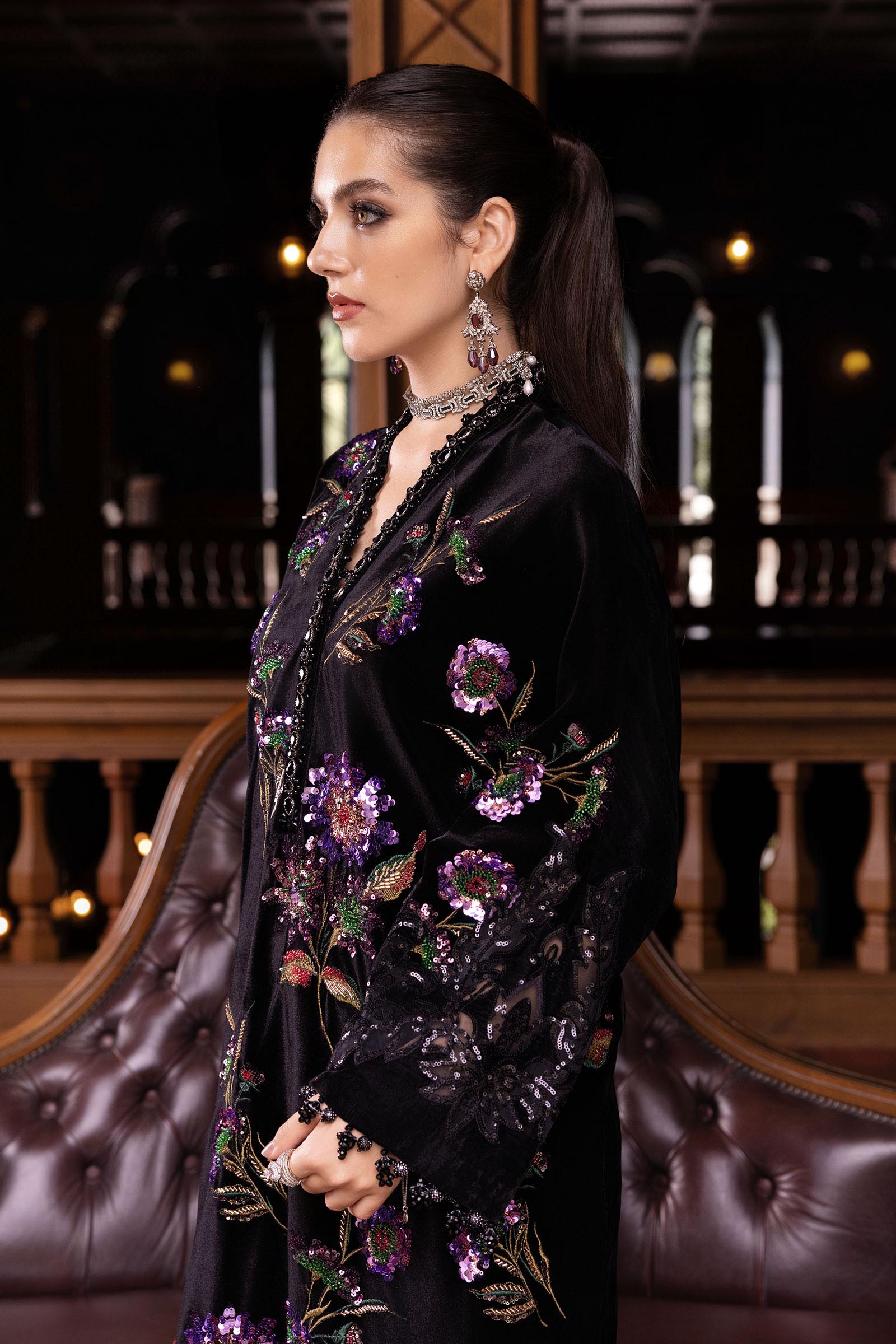 Maria B | Winter Luxe 25 | WL-1306 - Official Maria B stockist in UK - Sakeena London
