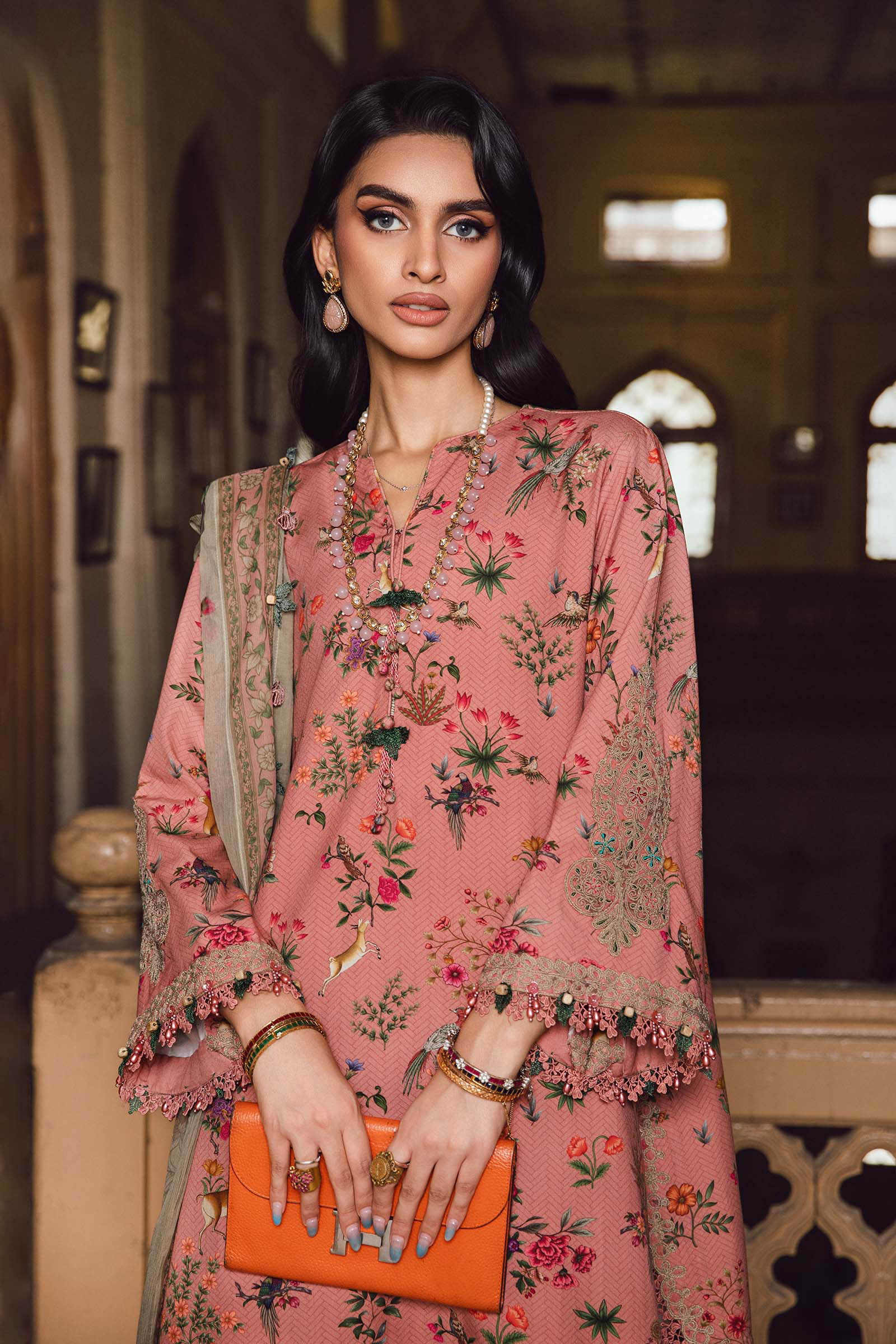 Maria B | M Prints Winter 25 |MPT-2707-A - Official Sakeena London stockist in UK - Sakeena London