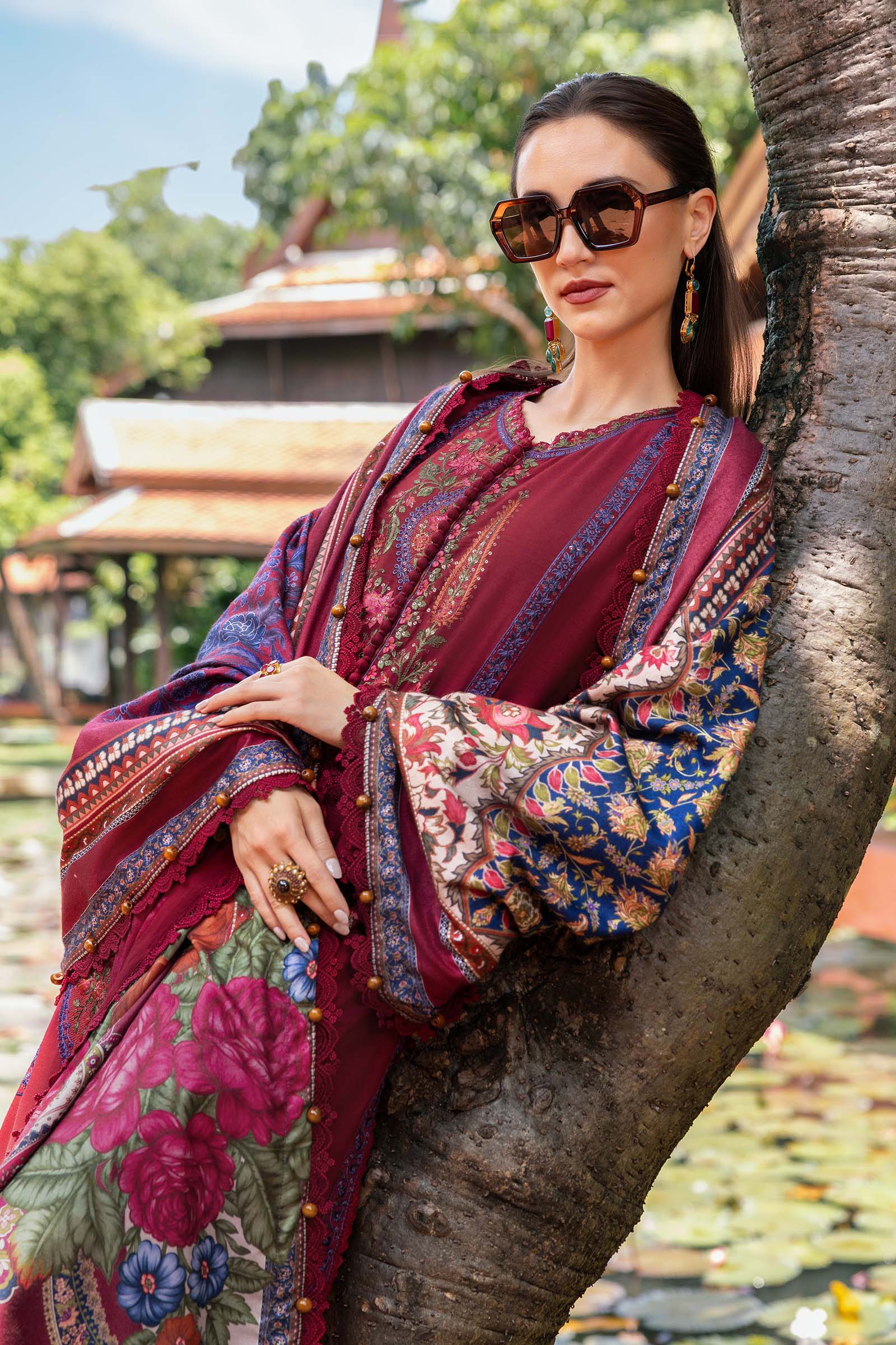 Maria B | M Prints Winter 25 | MPT-2807-A - Official Maria B stockist in UK - Sakeena London