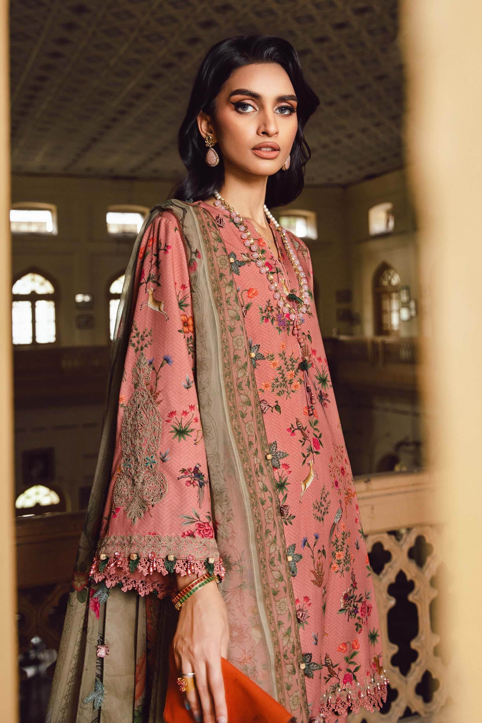 Maria B | M Prints Winter 25 |MPT-2707-A - Official Sakeena London stockist in UK - Sakeena London