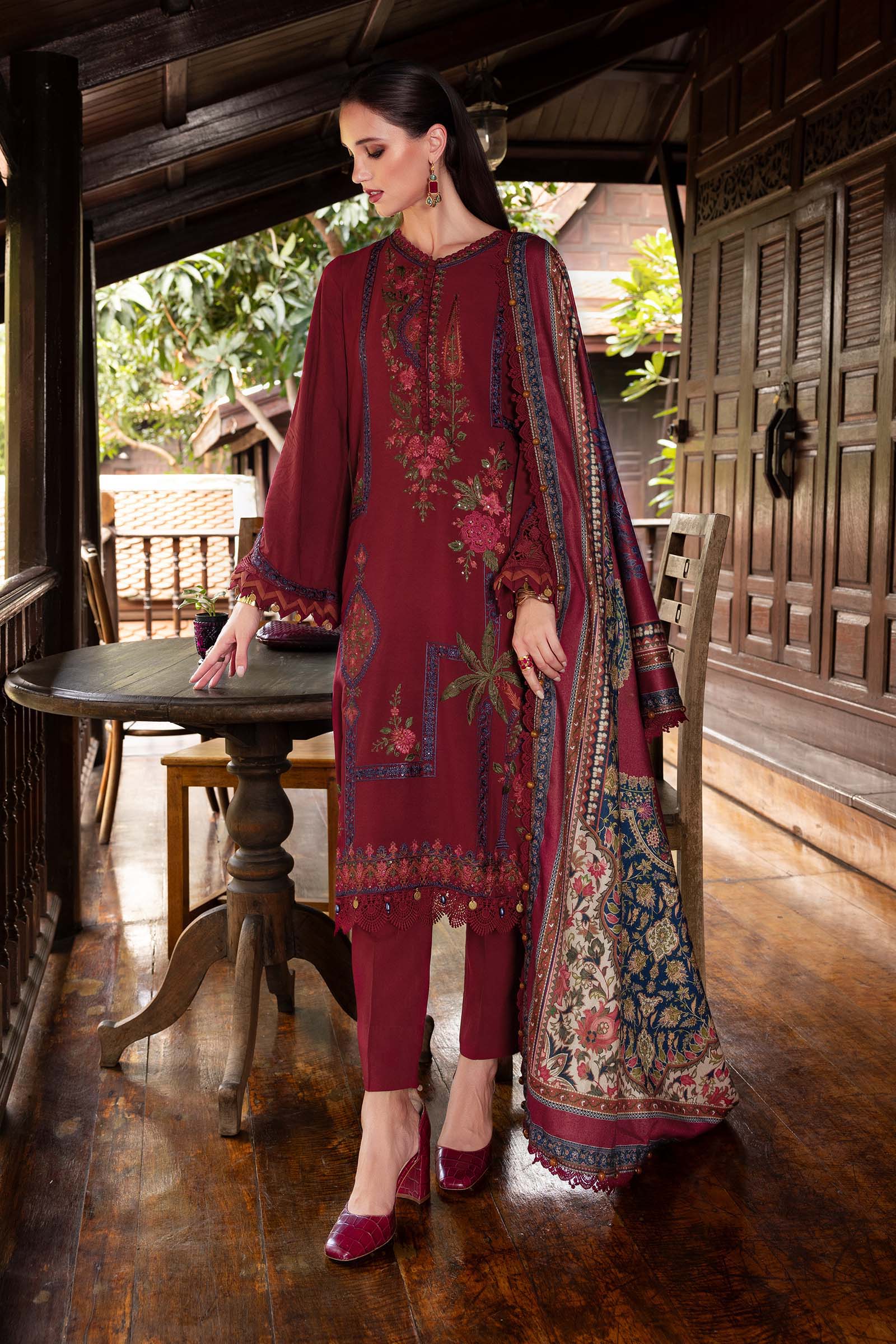 Maria B | M Prints Winter 25 | MPT-2807-A - Official Maria B stockist in UK - Sakeena London