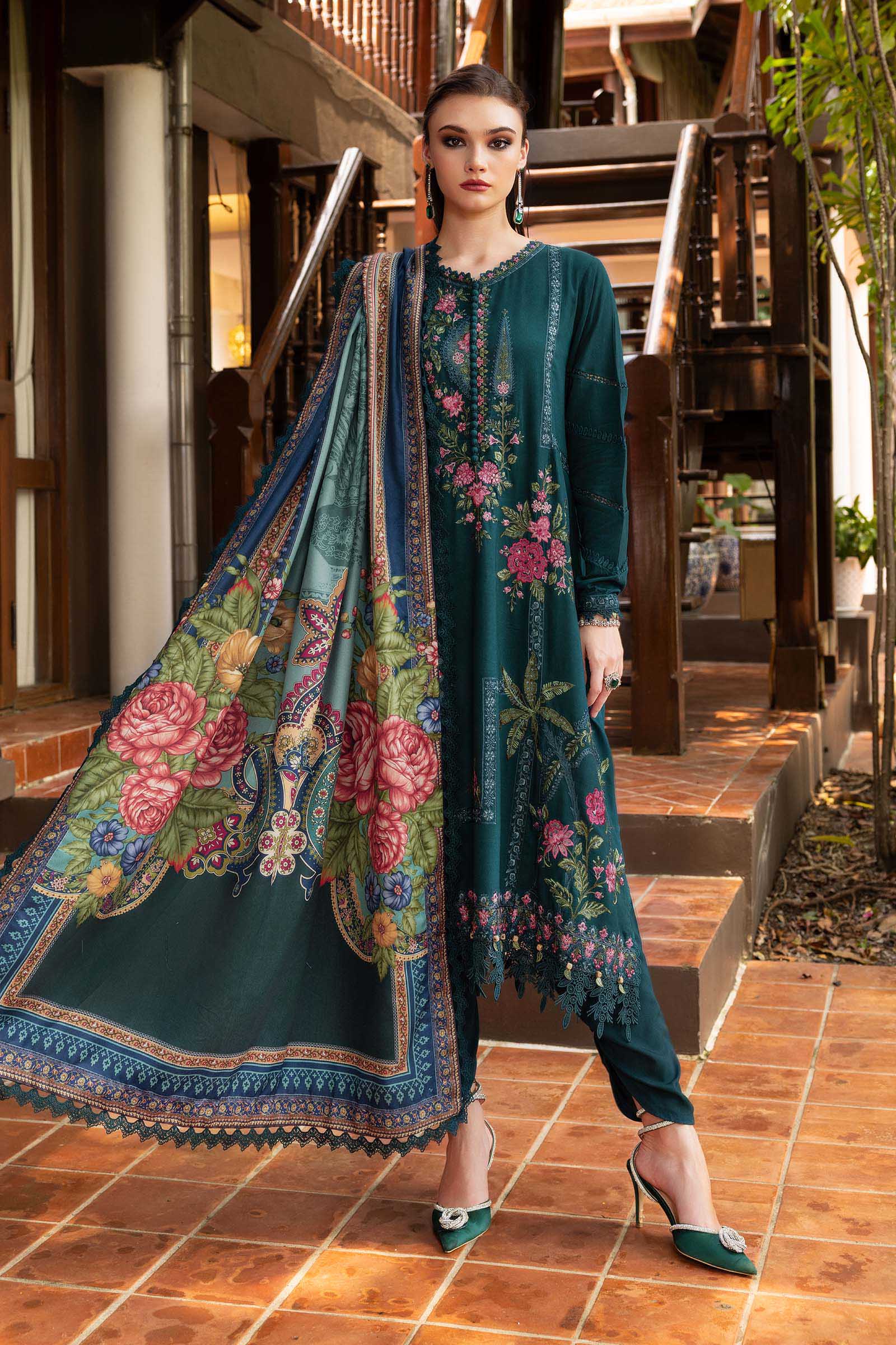 Maria B | M Prints Winter 25 | MPT-2807-B - Official Maria B stockist in UK - Sakeena London