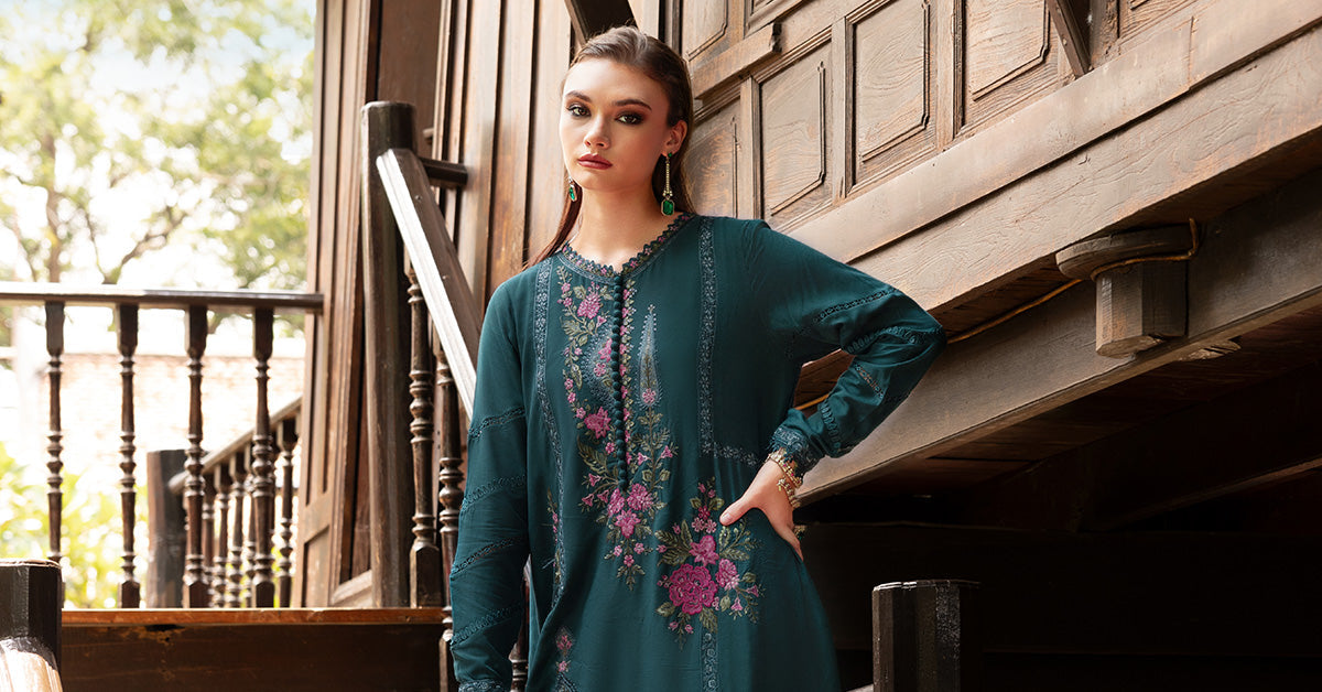 Maria B | M Prints Winter 25 | MPT-2807-B - Official Maria B stockist in UK - Sakeena London