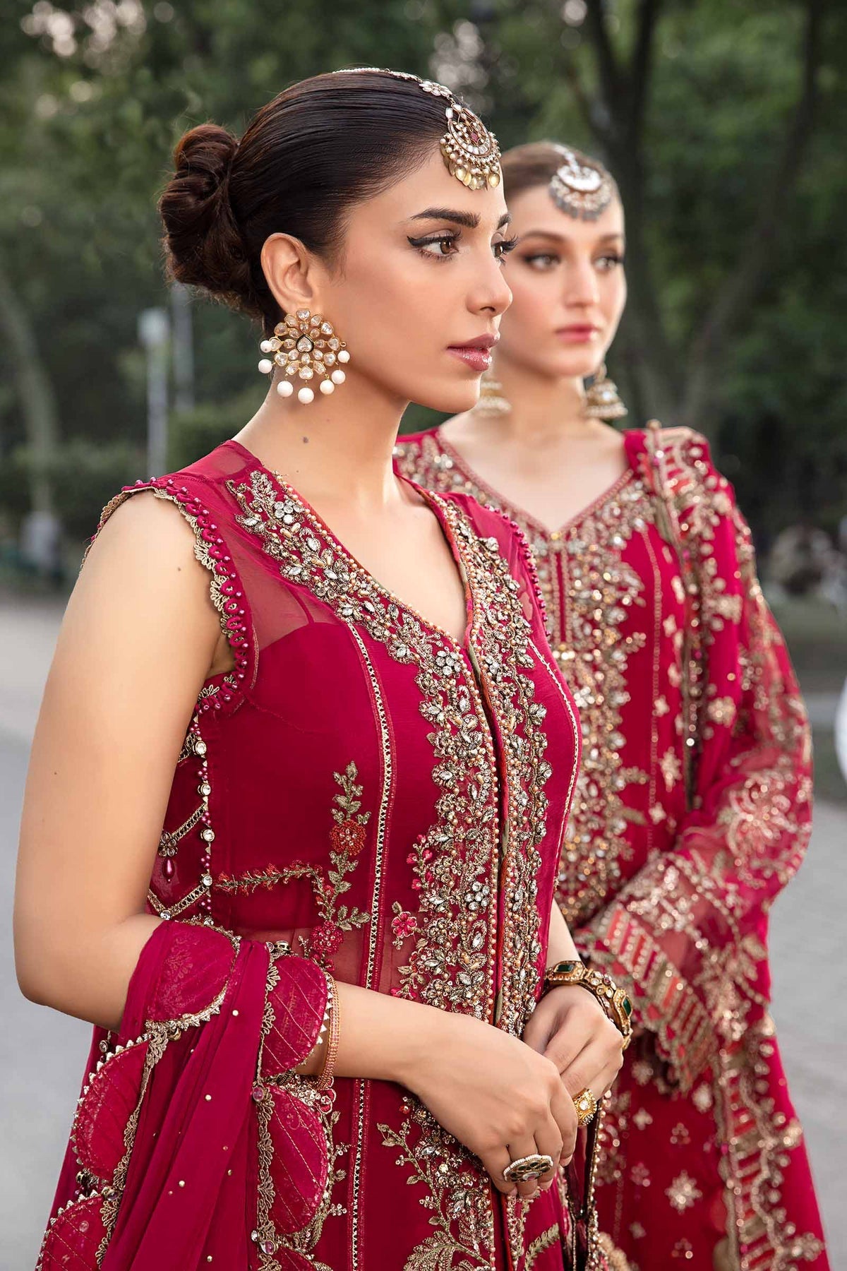 Maria B | Chiffon Formals 24 | Chiffon Suit | MPC-24-107 - Official Maria B stockist in UK - Sakeena London