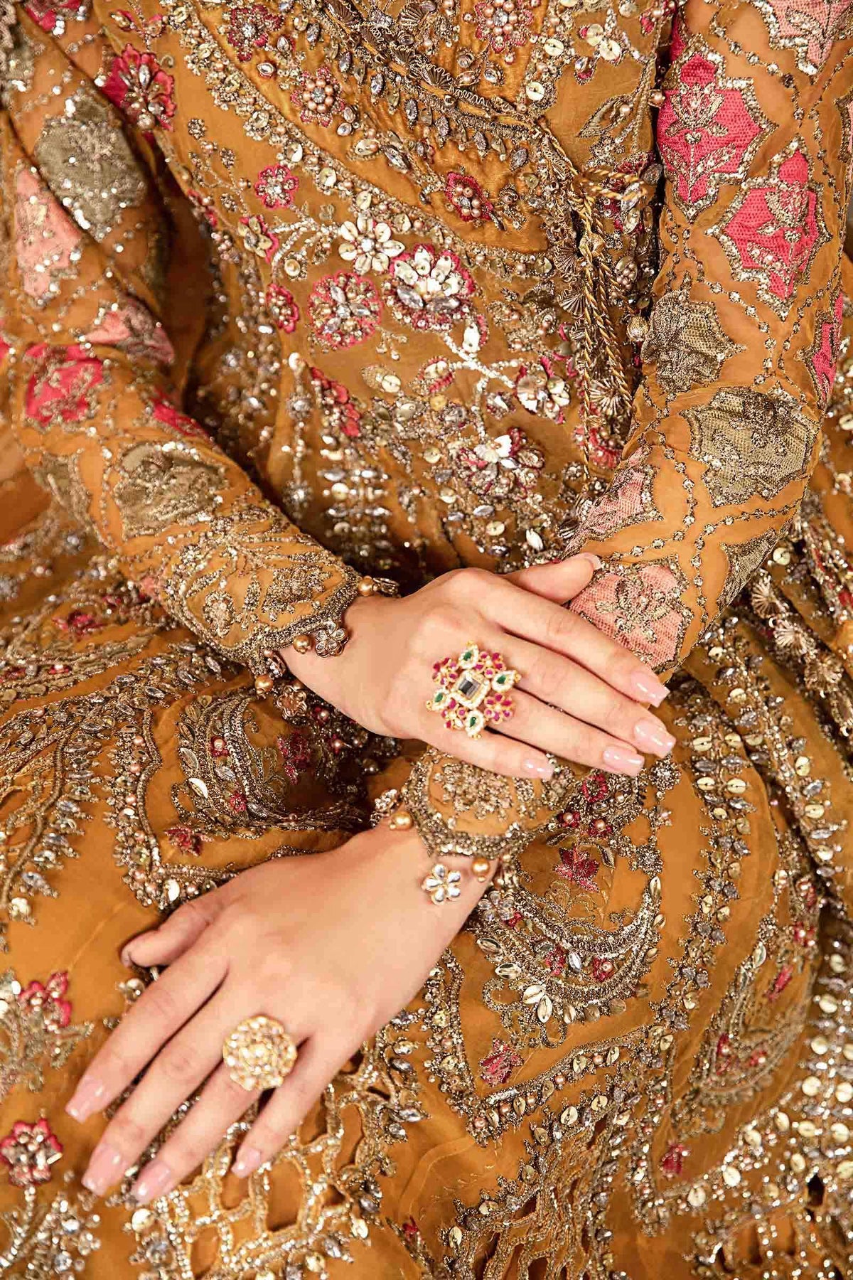 Maria B | Embroidered Formals 24 | Organza Suit | BD-2907 - Official Maria B stockist in UK - Sakeena London
