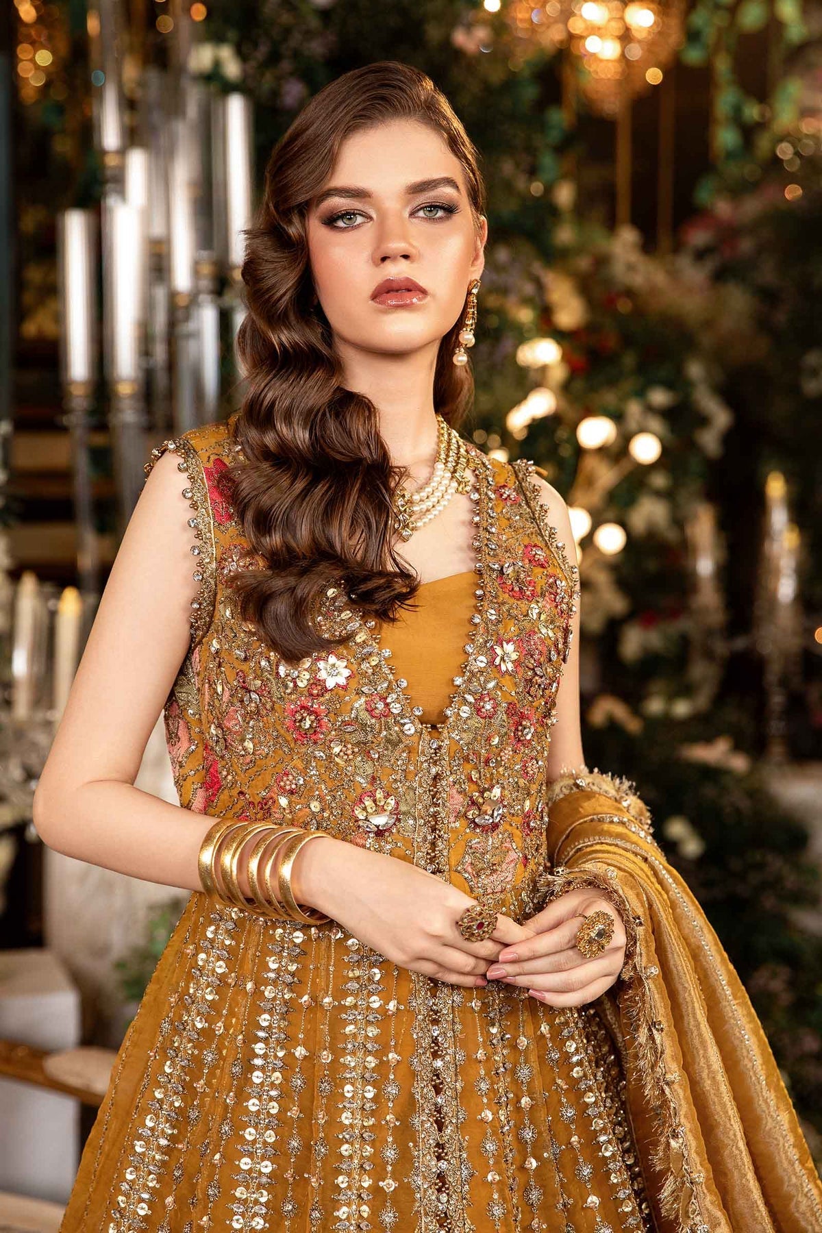 Maria B | Embroidered Formals 24 | Organza Suit | BD-2907 - Official Maria B stockist in UK - Sakeena London