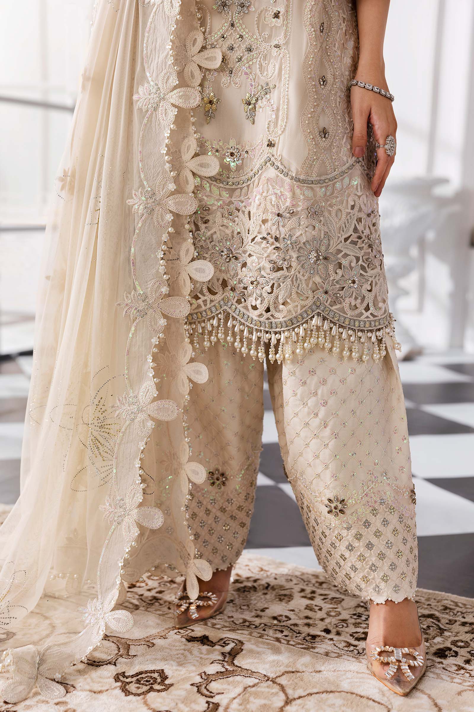 Maria B | Embroidered 2025 | BD-3007 - Official Maria B stockist in UK - Sakeena London