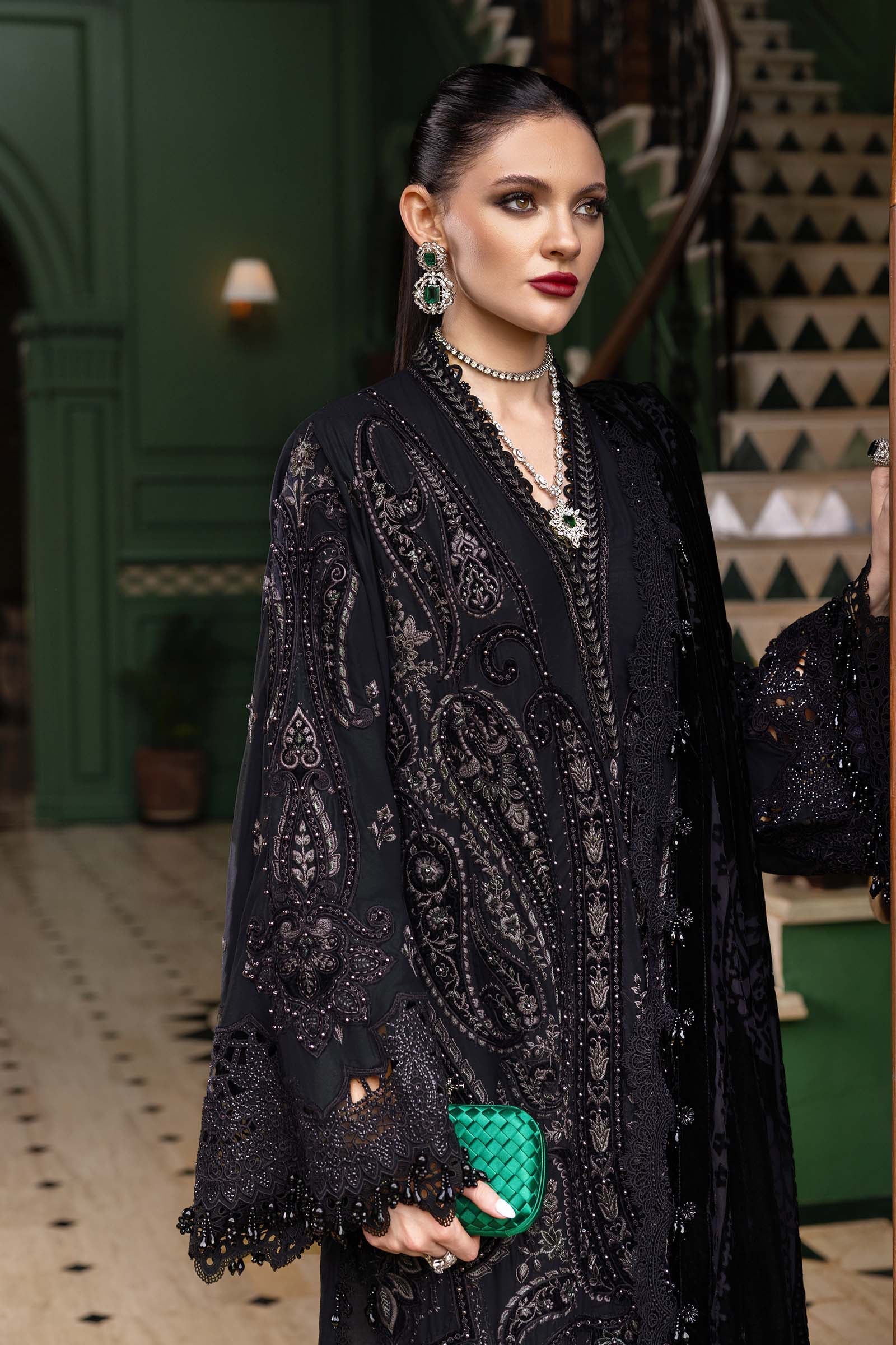 Maria B | Winter Luxe 25 | WL-1307 - Official Maria B stockist in UK - Sakeena London