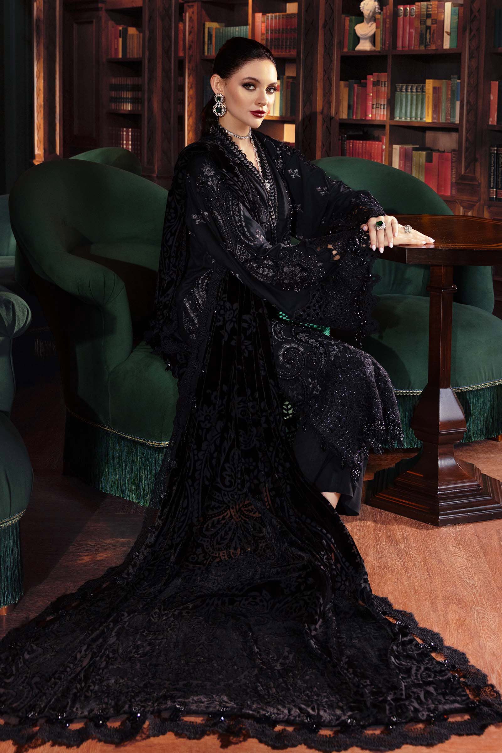 Maria B | Winter Luxe 25 | WL-1307 - Official Maria B stockist in UK - Sakeena London