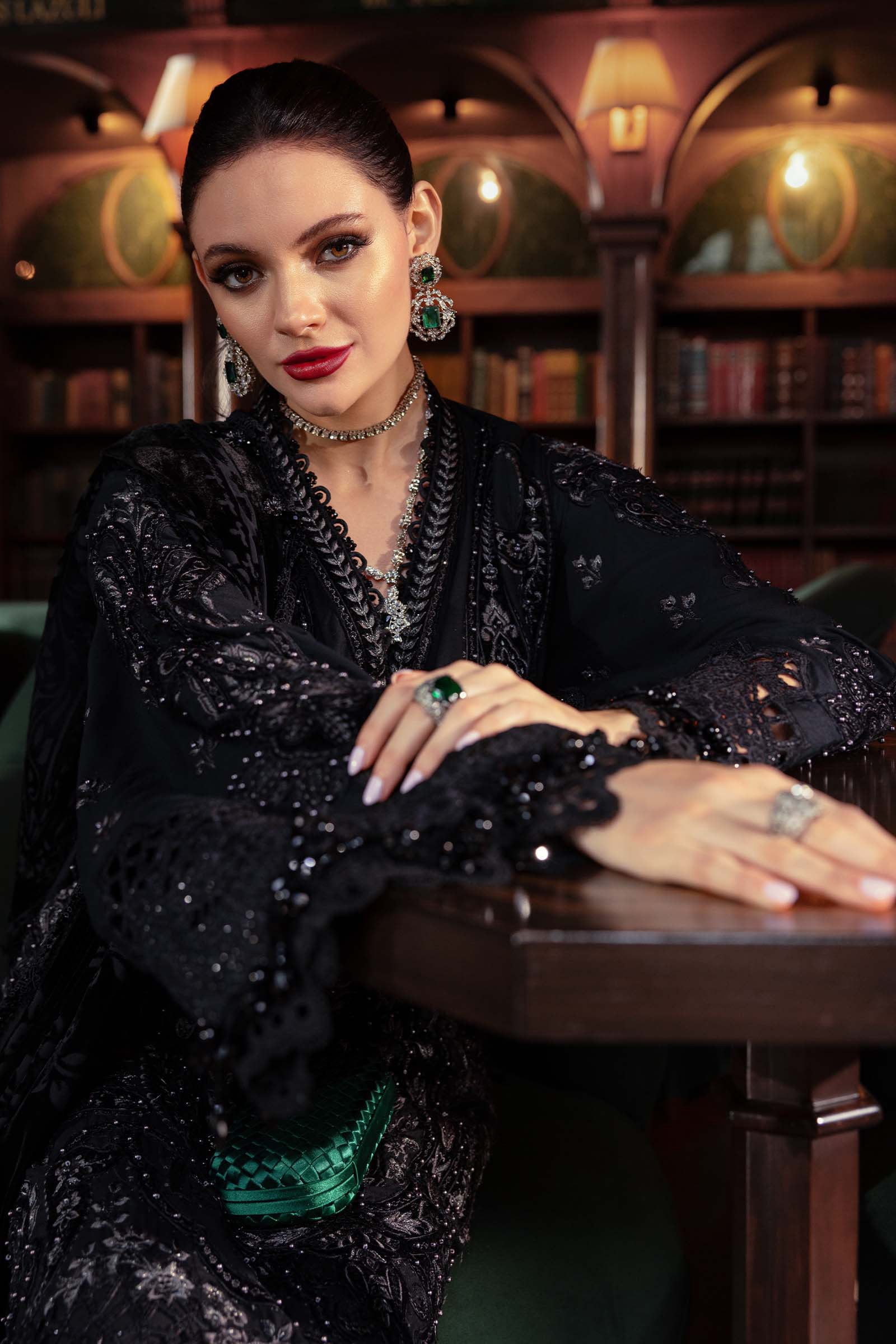 Maria B | Winter Luxe 25 | WL-1307 - Official Maria B stockist in UK - Sakeena London