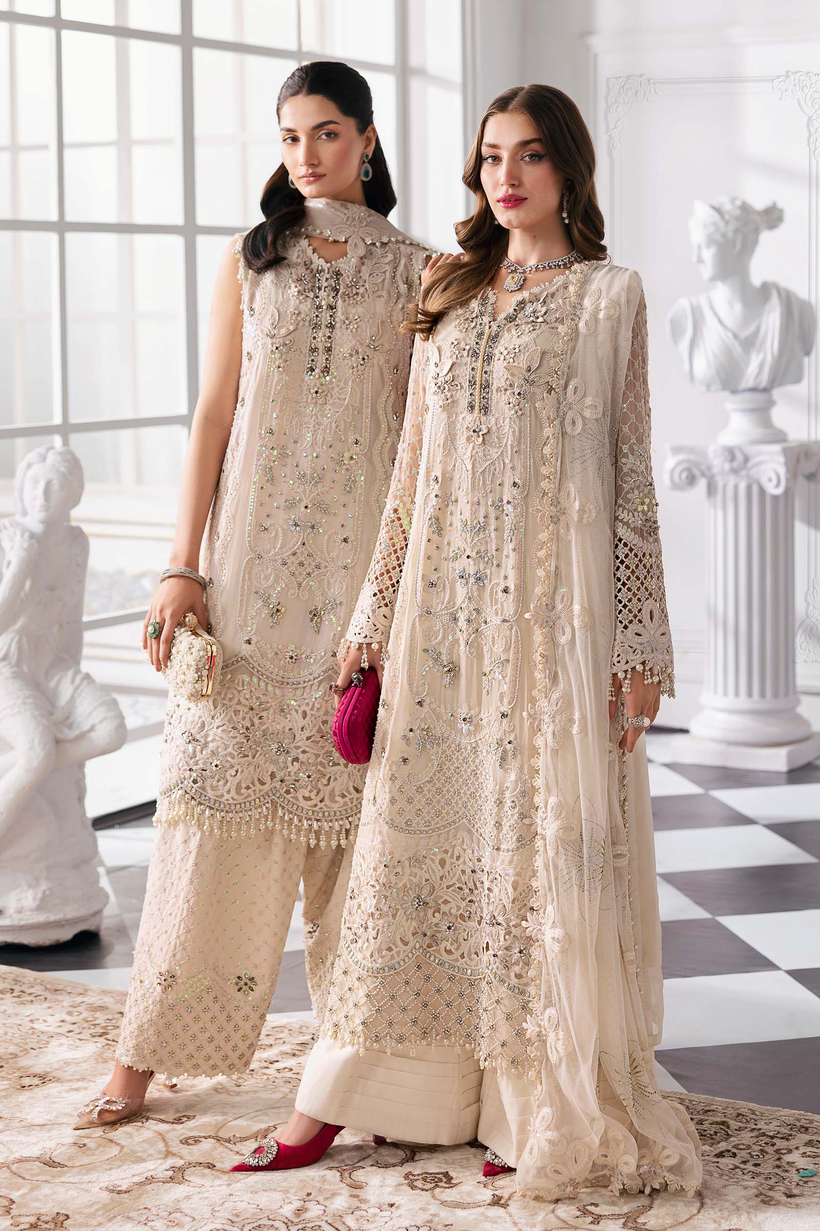 Maria B | Embroidered 2025 | BD-3007 - Official Maria B stockist in UK - Sakeena London