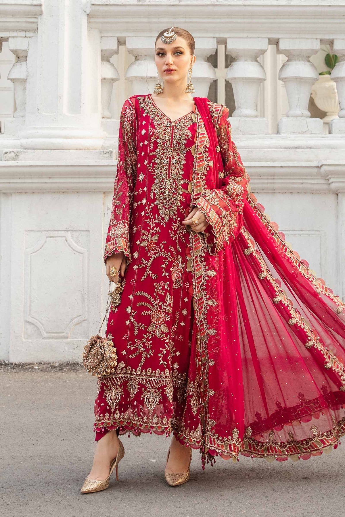 Maria B | Chiffon Formals 24 | Chiffon Suit | MPC-24-107 - Official Maria B stockist in UK - Sakeena London