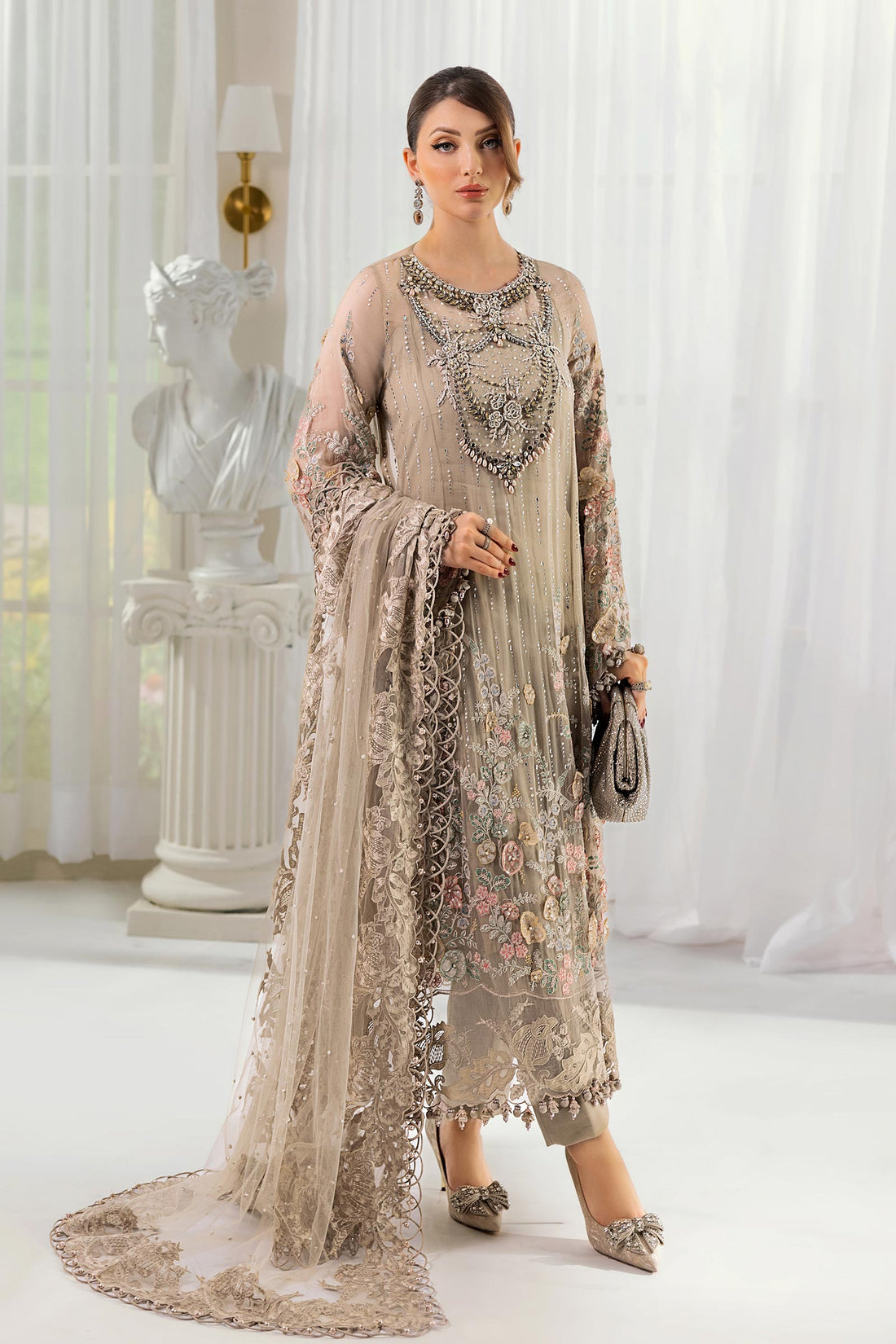 Maria B | Chiffon 25 | MPC-25-107 - Official Maria B stockist in UK - Sakeena London