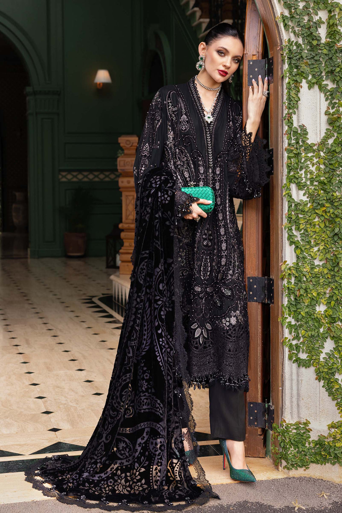 Maria B | Winter Luxe 25 | WL-1307 - Official Maria B stockist in UK - Sakeena London