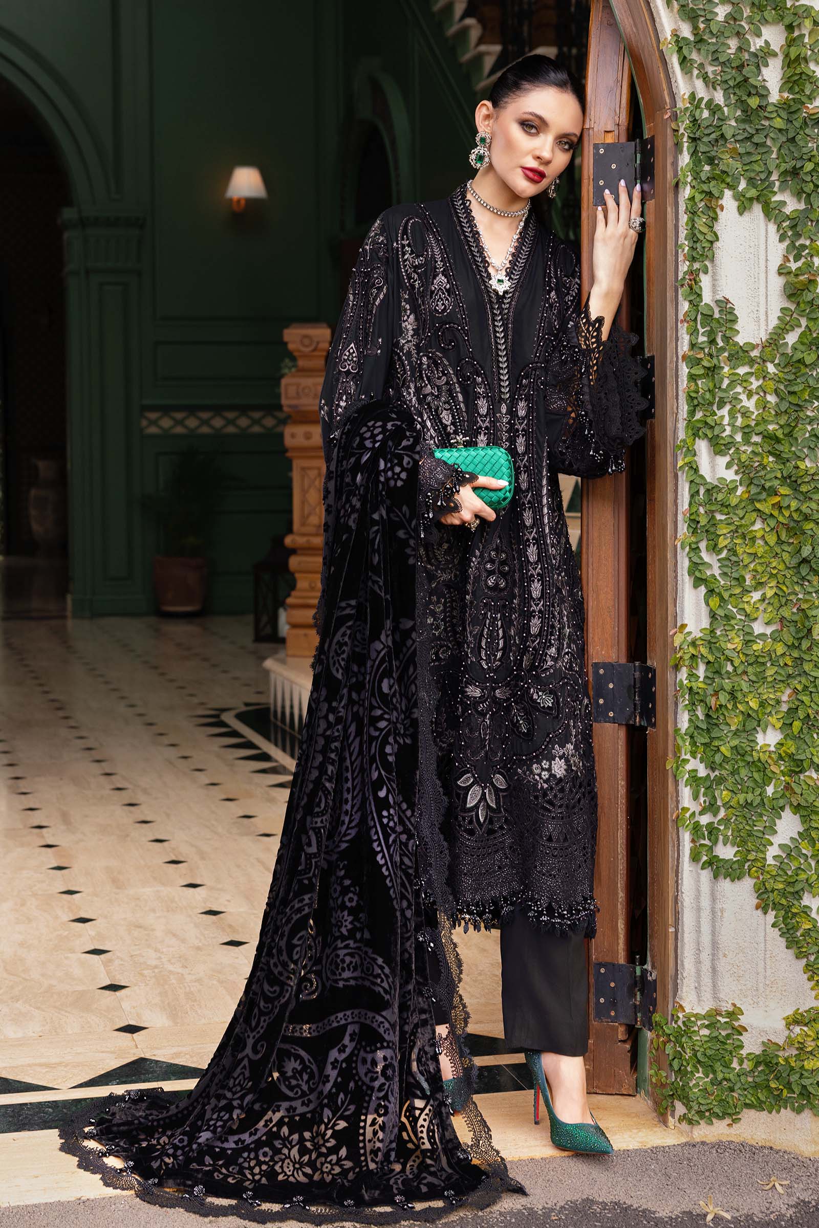 Maria B | Winter Luxe 25 | WL-1307 - Official Maria B stockist in UK - Sakeena London