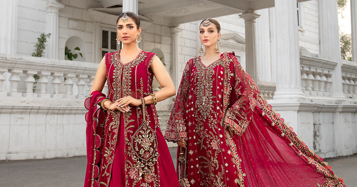 Maria B | Chiffon Formals 24 | Chiffon Suit | MPC-24-107 - Official Maria B stockist in UK - Sakeena London