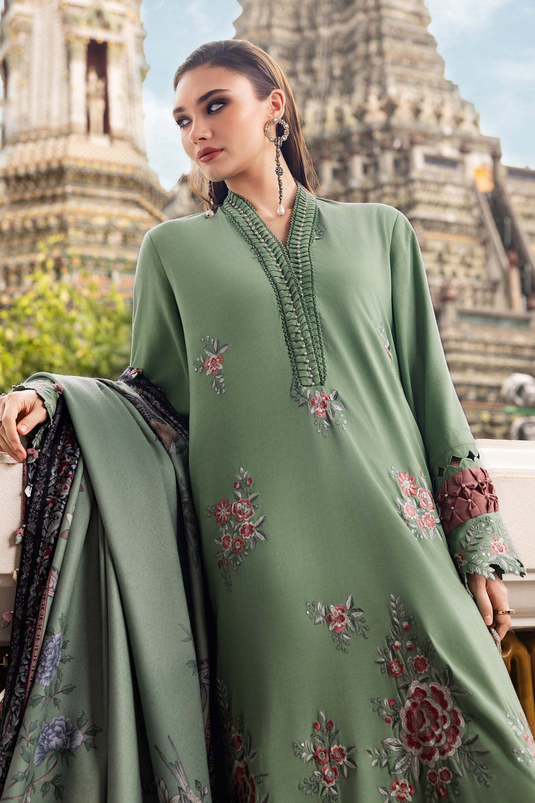 Maria B | M Prints Winter 25 | MPT-2808-A - Official Maria B stockist in UK - Sakeena London